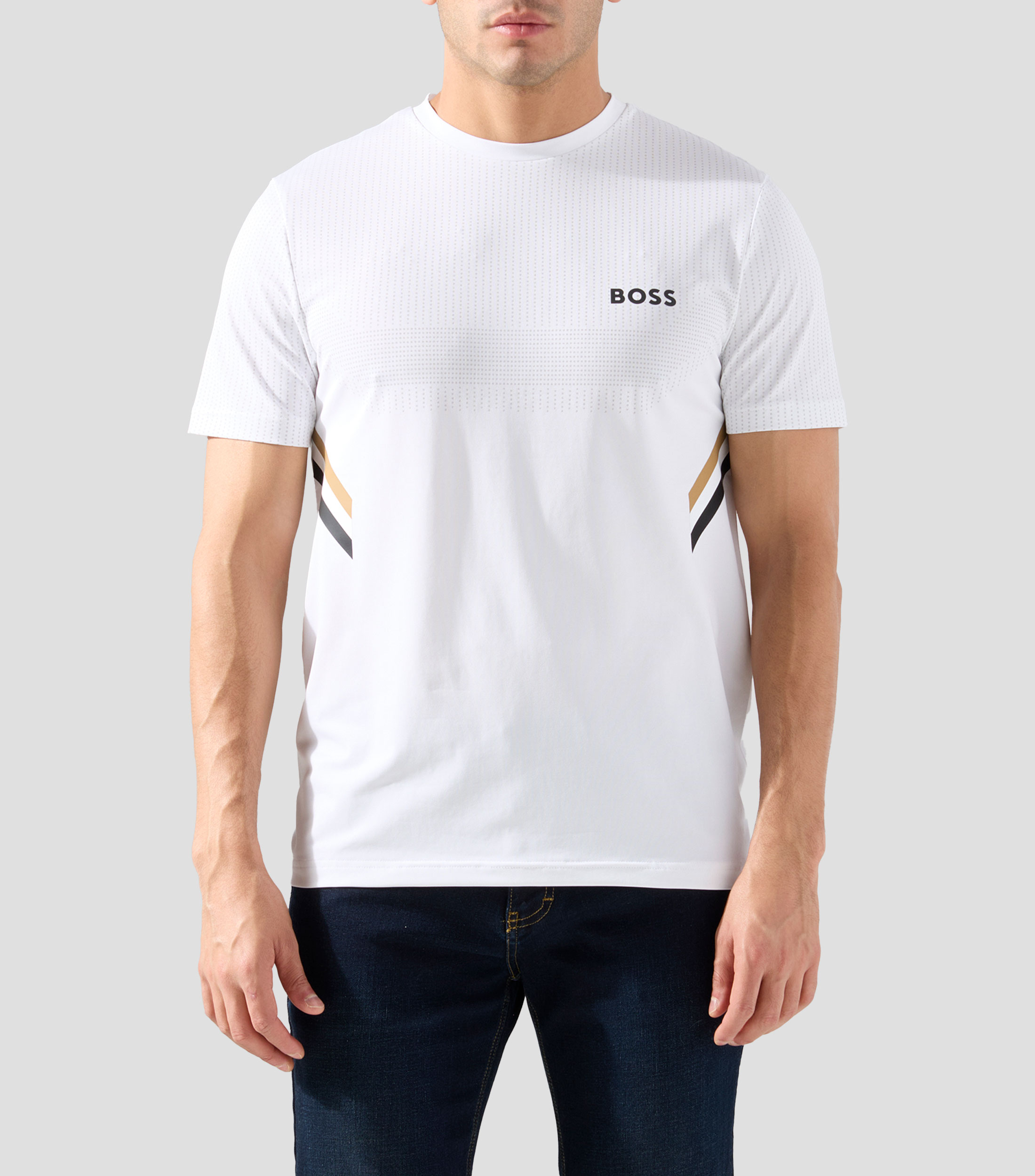 Playera cuello redondo manga corta Hombre