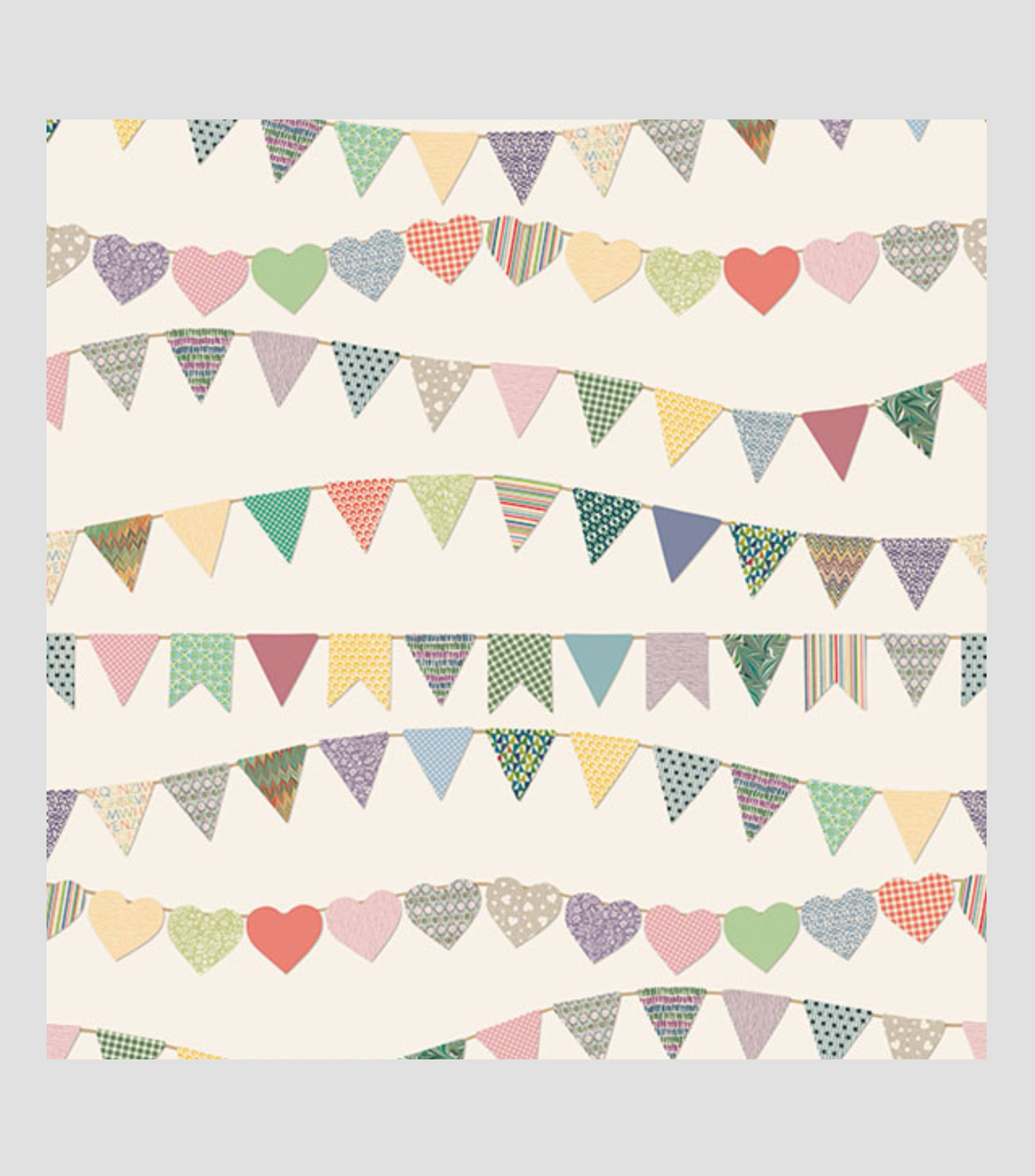 Pliego de papel tassotti Tira Banderines 70 x 100 cm