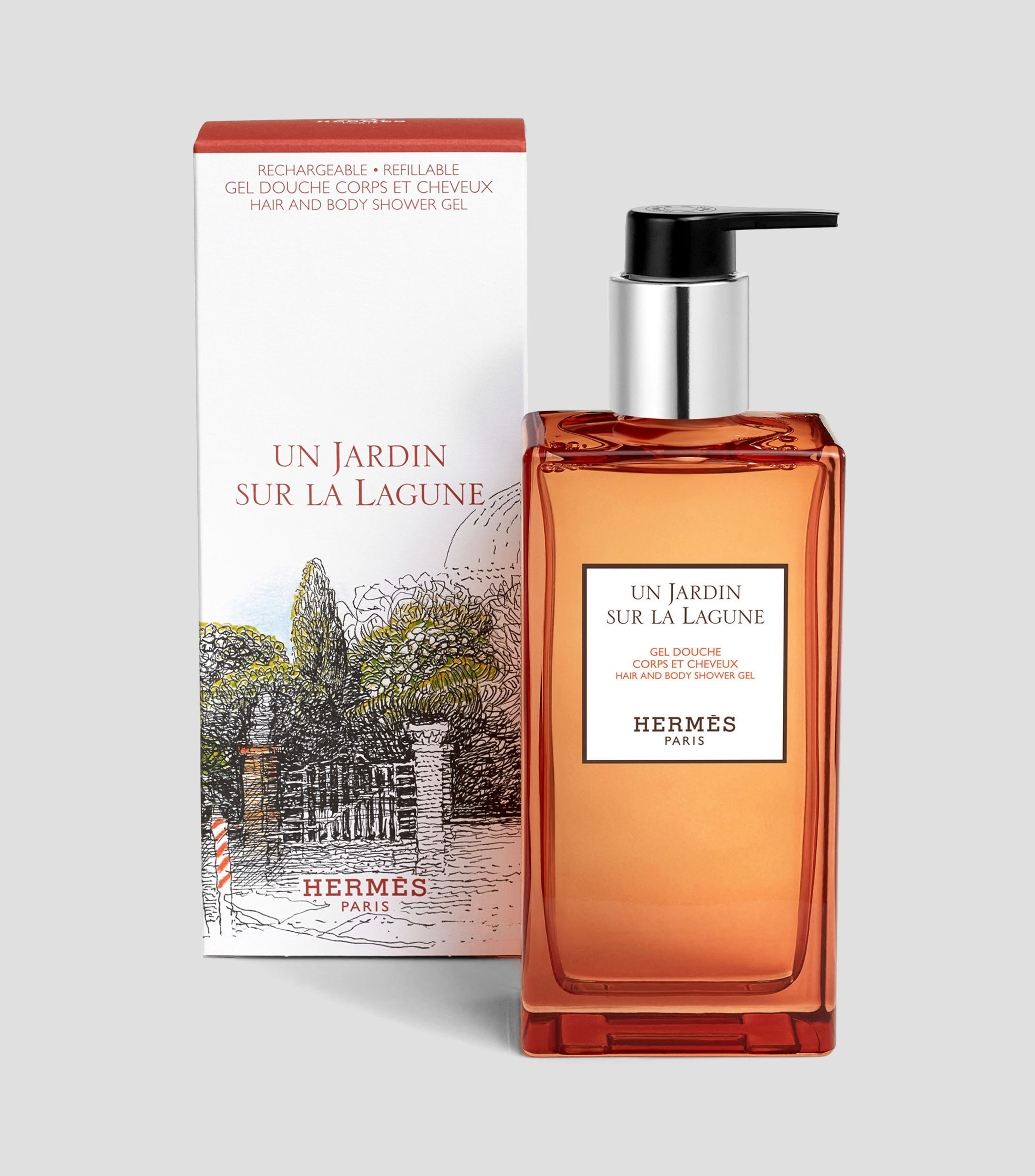Gel para ducha Un Jardin Sur la Lagune, 200 ml