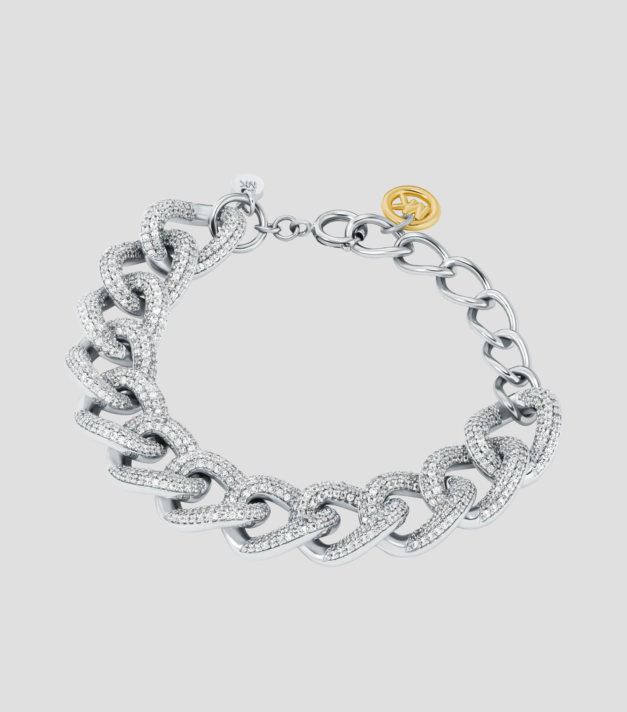 Pulsera Kors MK eslabonada Mujer