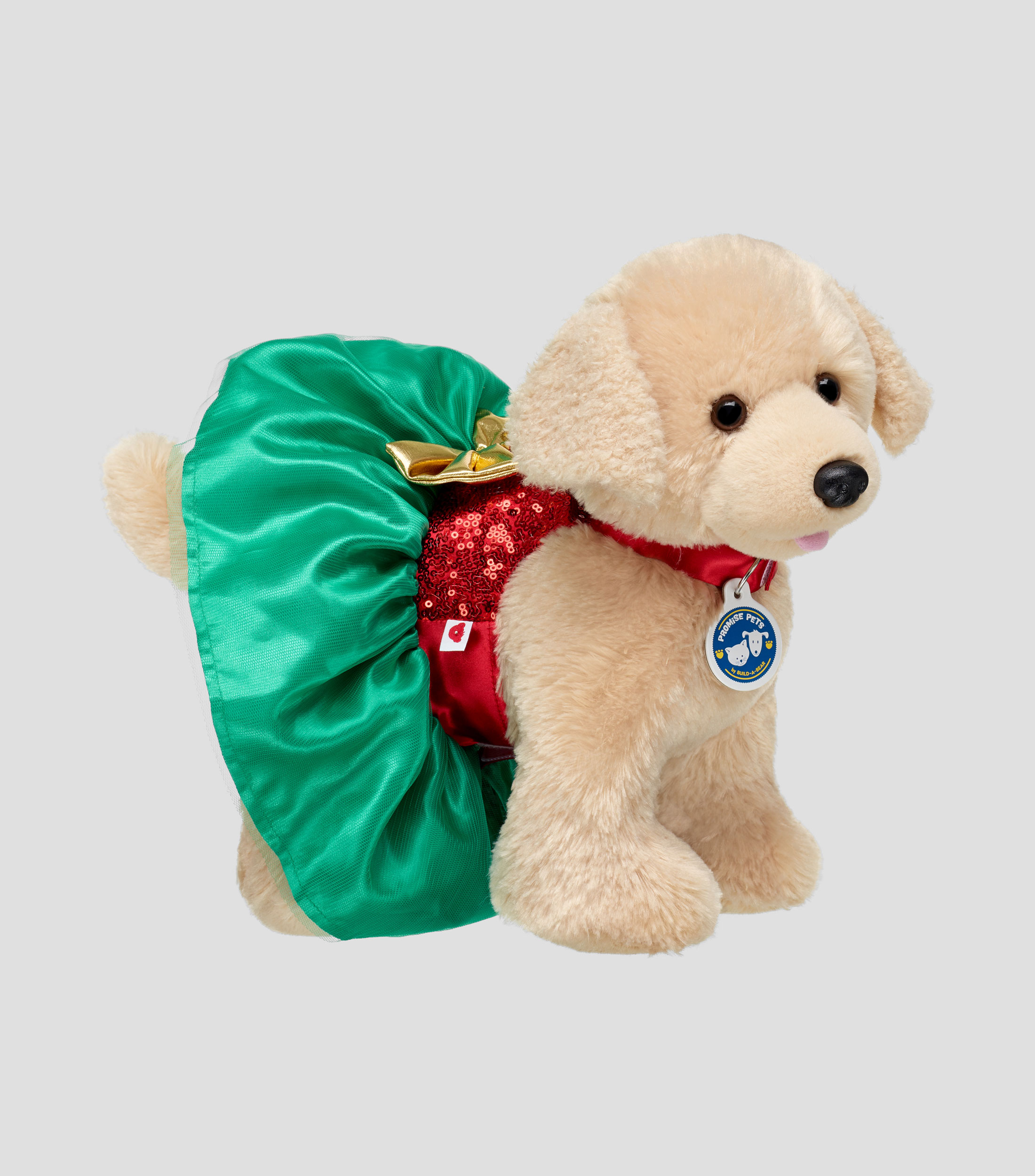 Vestido de lentejuelas para peluche