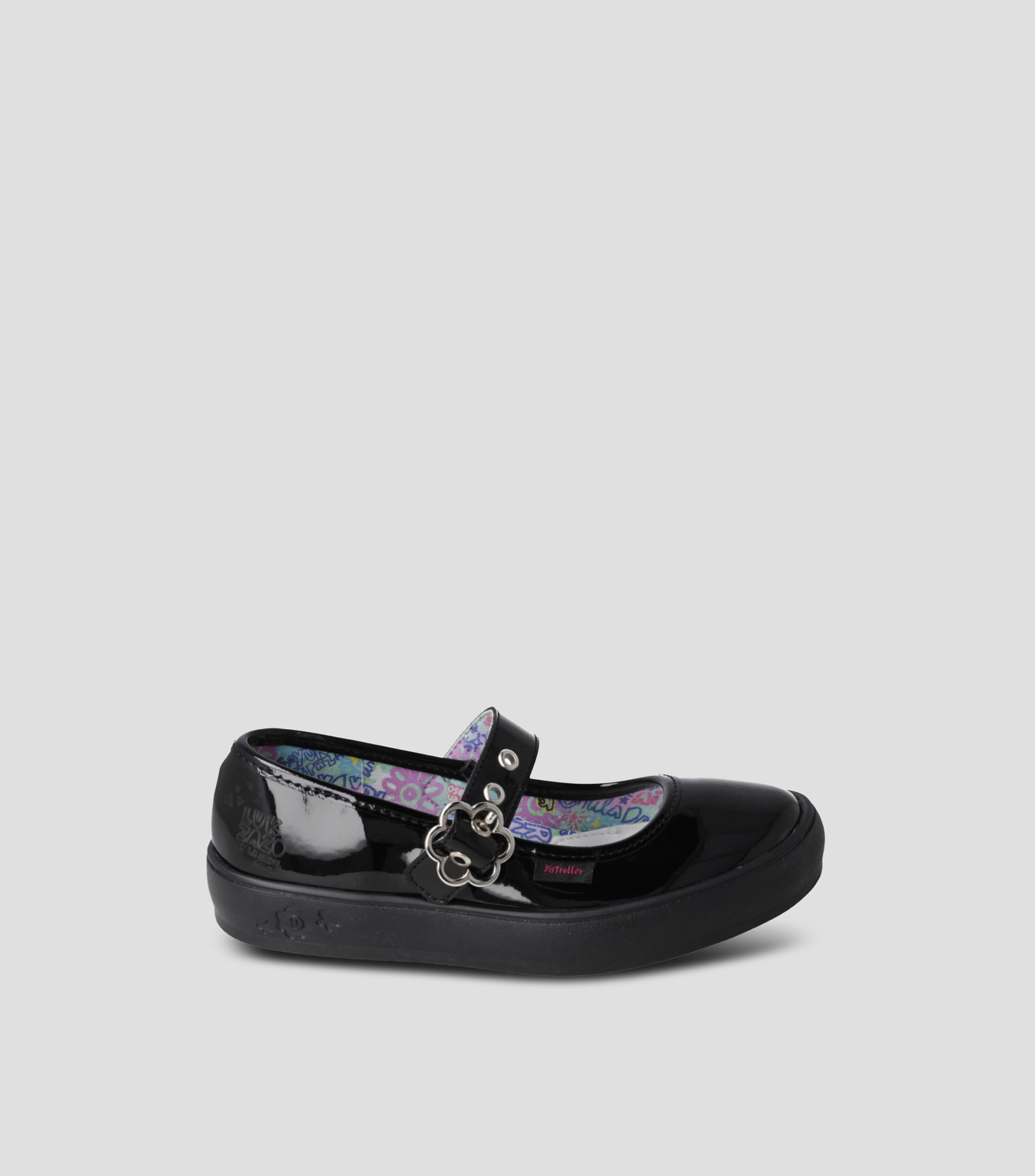 Zapatos escolares Mary Jane en charol Niña