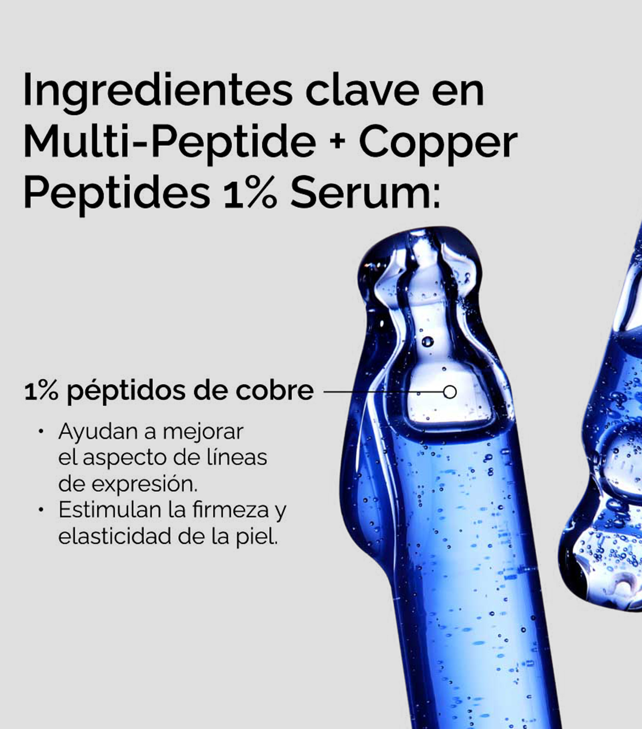 Sérum Antiedad Avanzado Multi-Peptide + Copper Peptides 1%, 30 ml