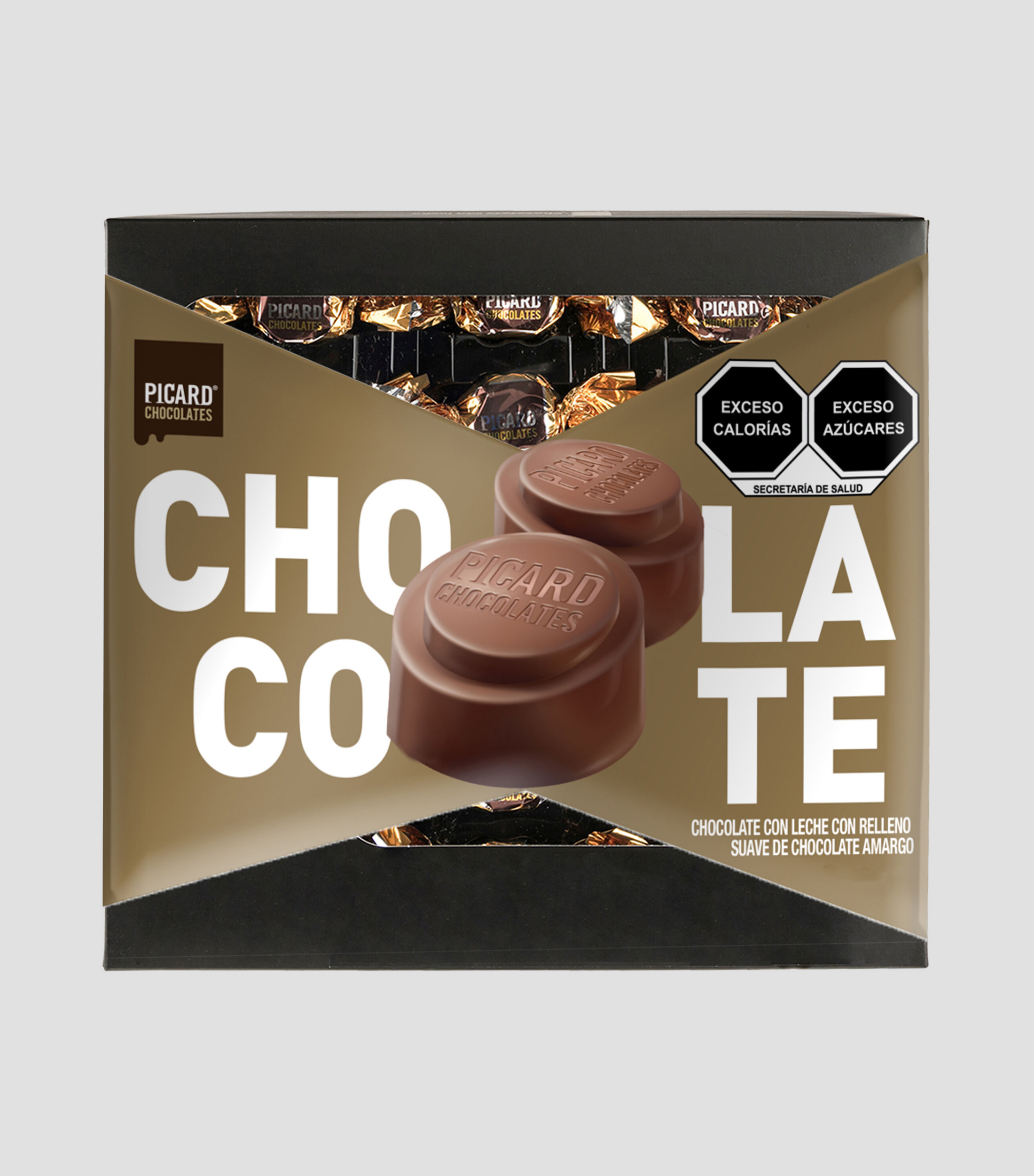 Chocolate Relleno Suave, 160 g