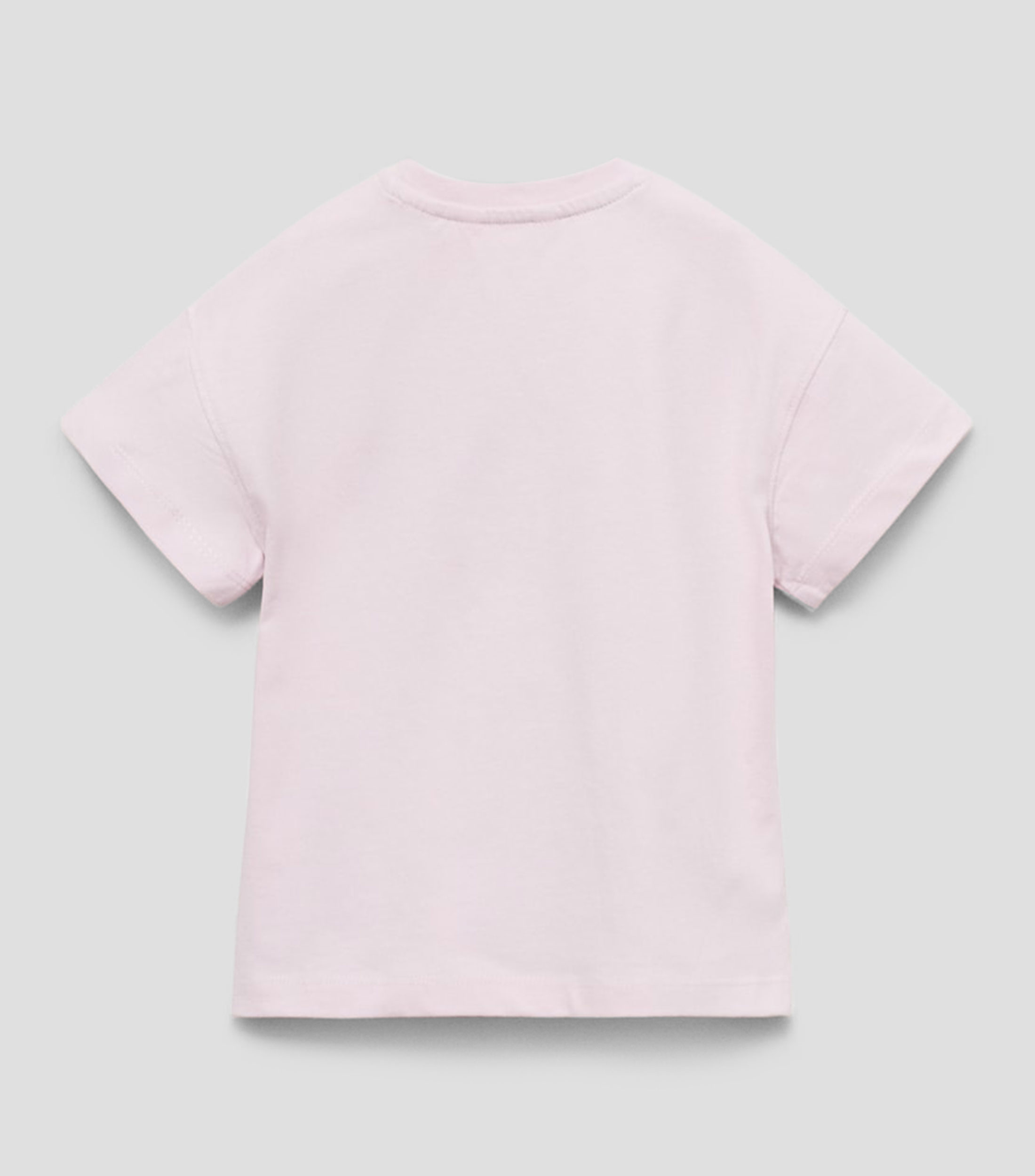 Playera estampada manga corta Niña