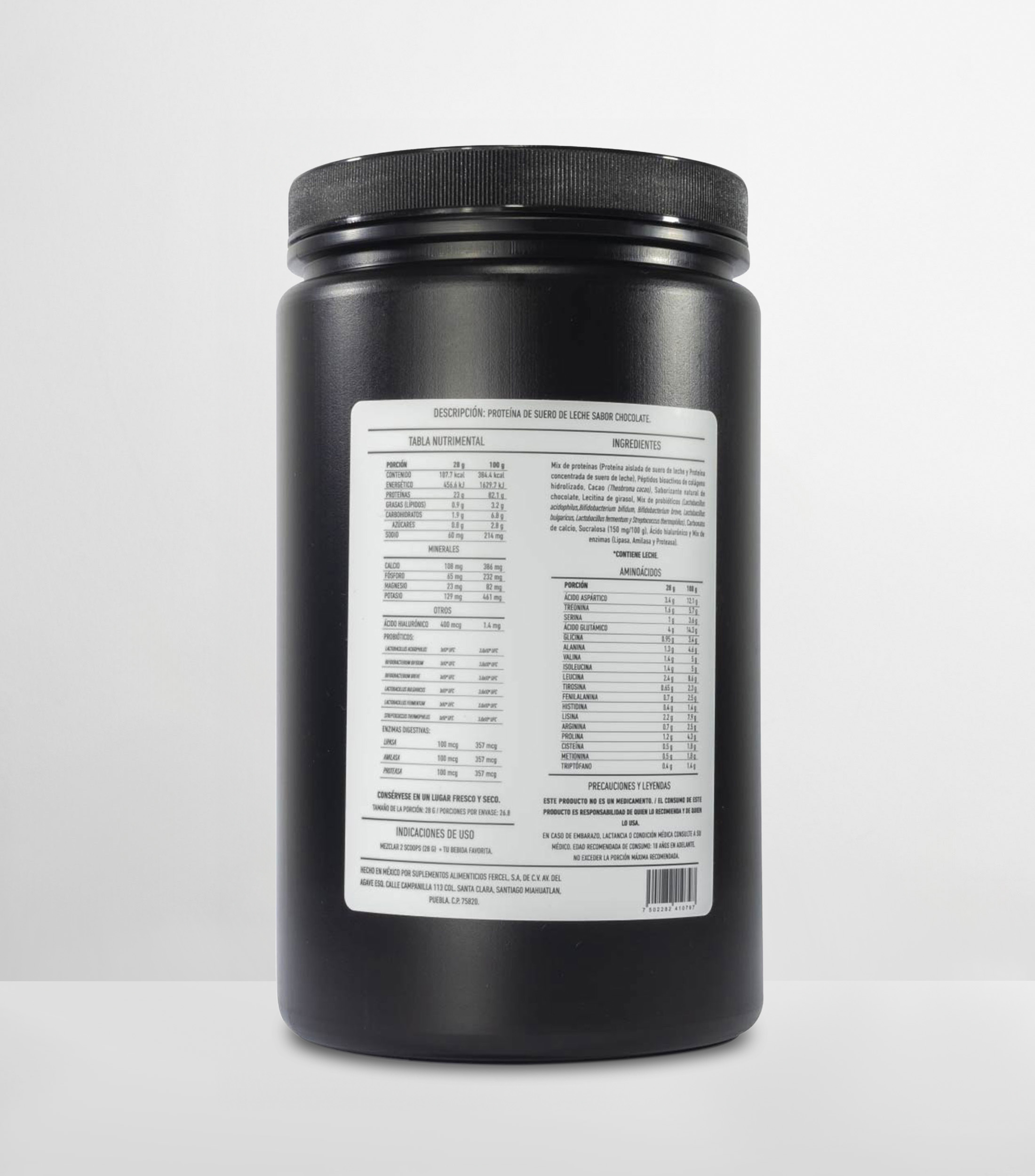 PROTEINA Y COLAGENO CHOCOLATE 750G