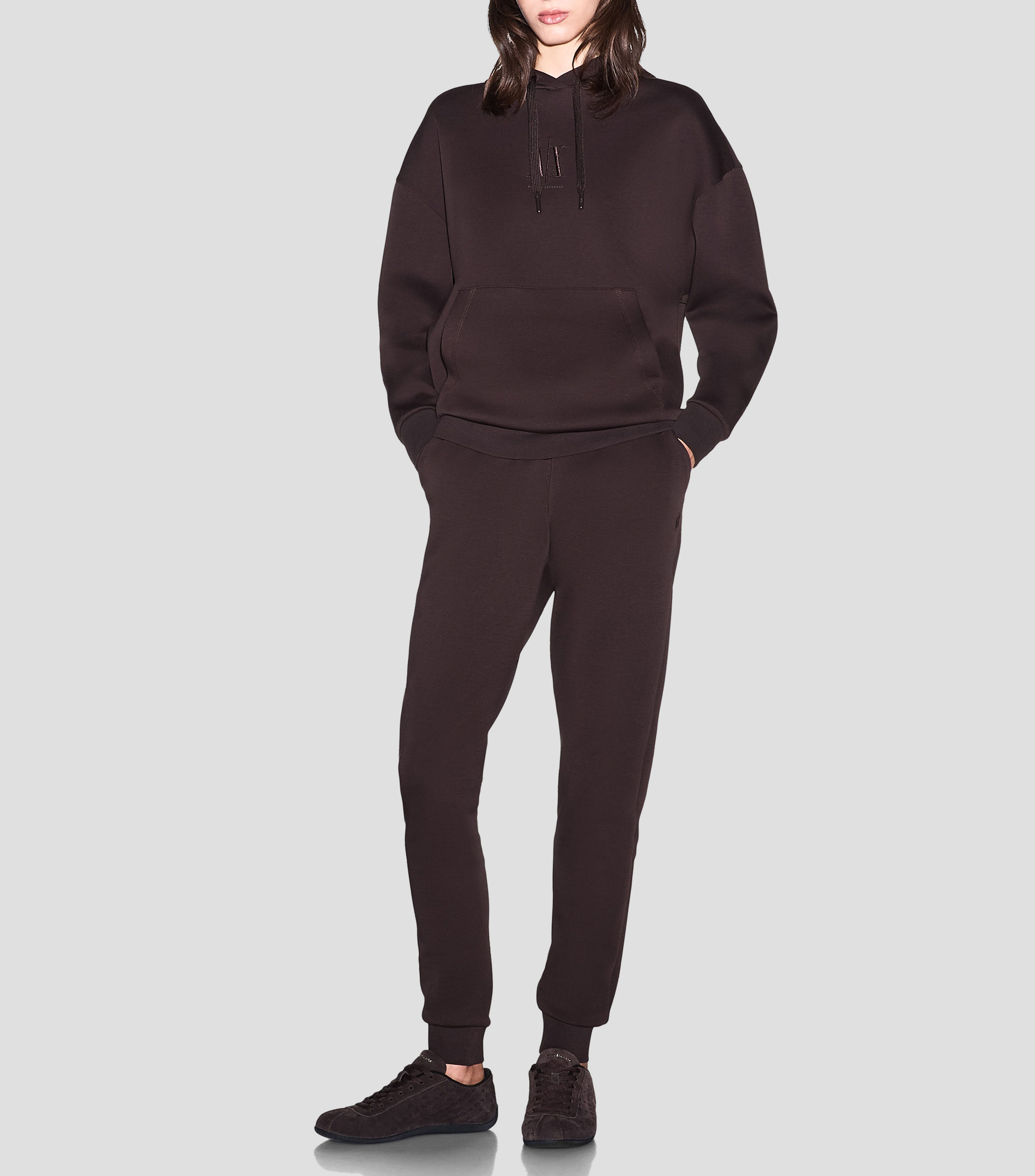 Sudadera canguro con capucha Mujer