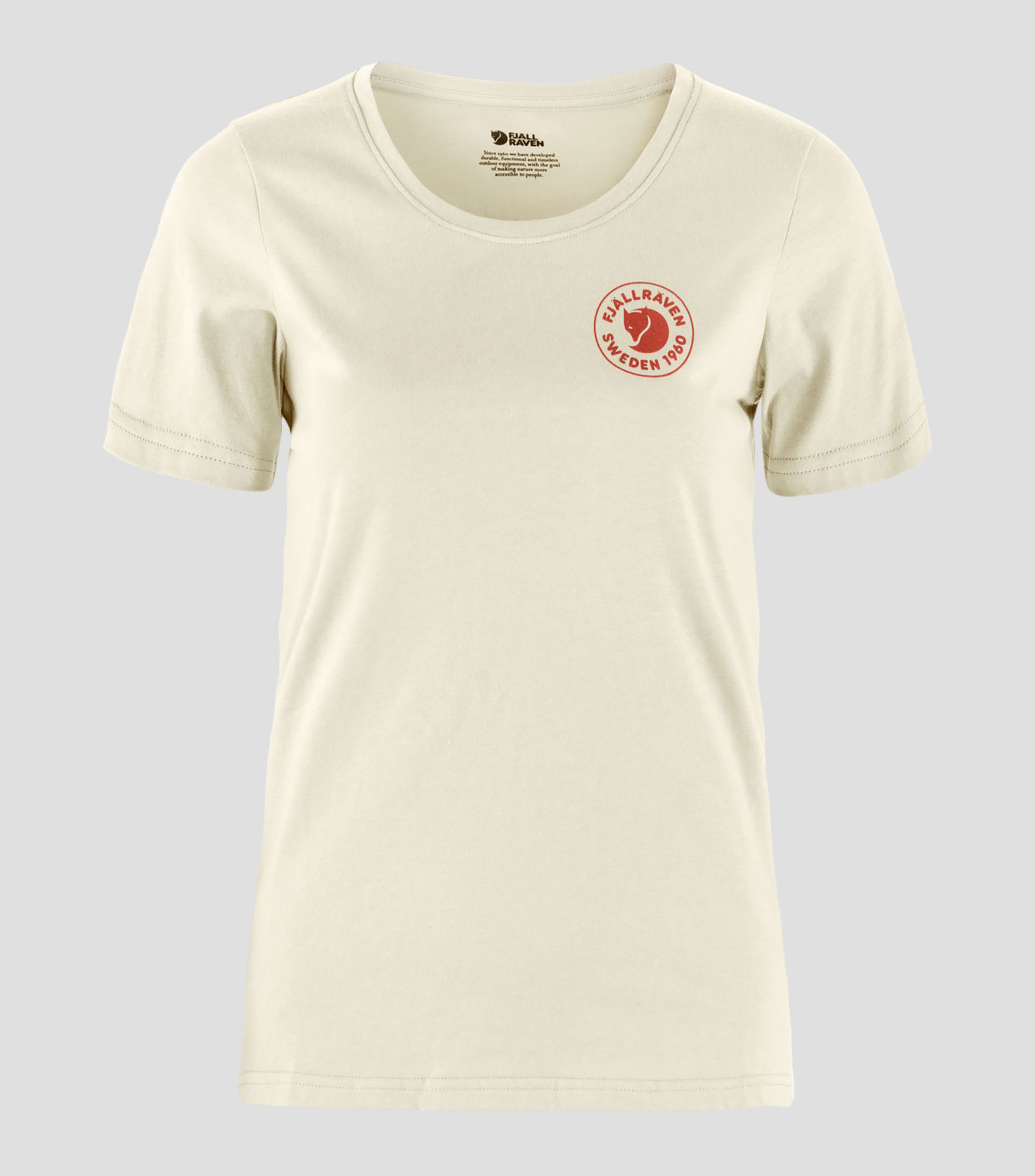 Playera deportiva de cuello redondo y manga corta estampada Mujer