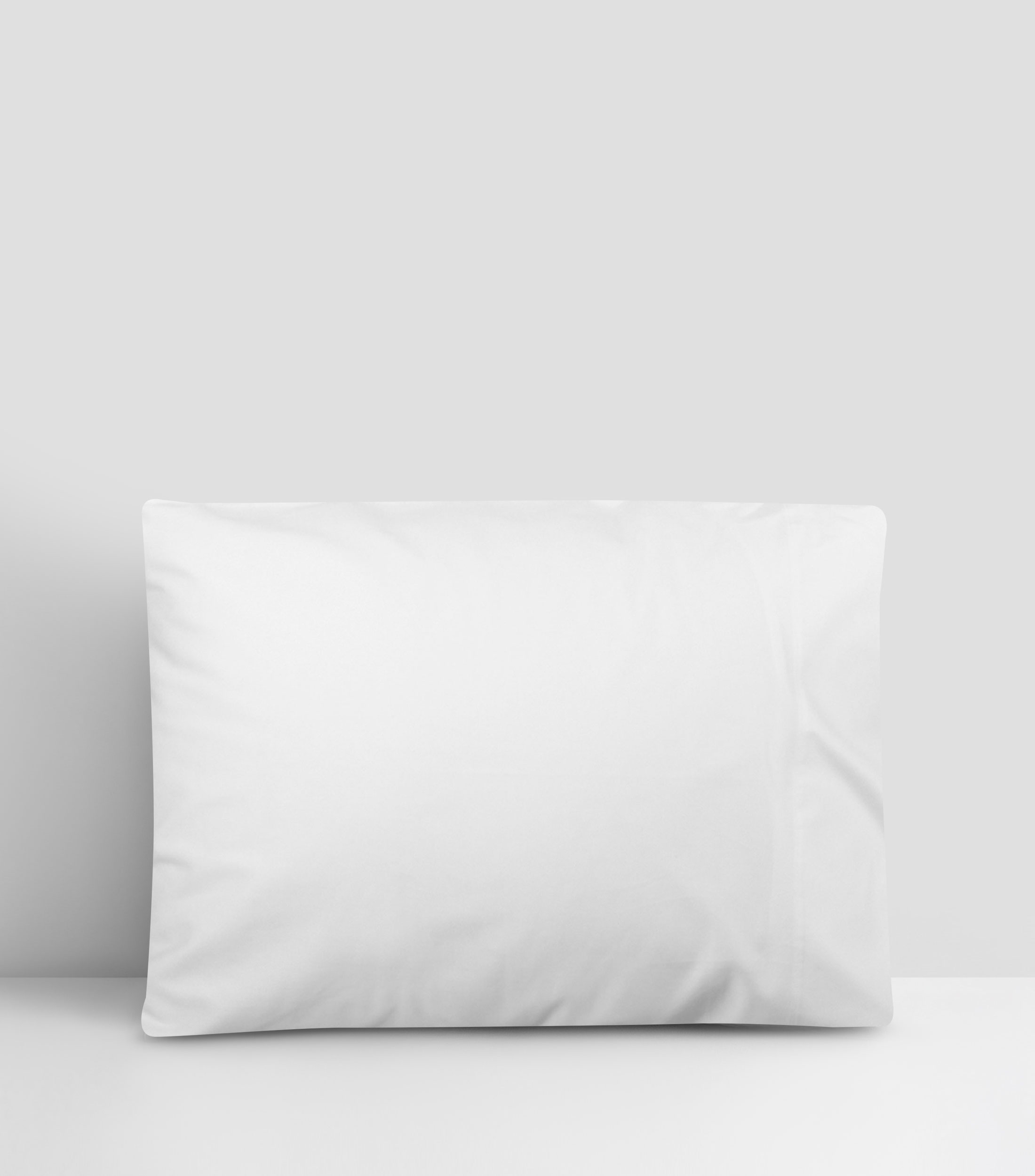 Juego de fundas para Almohada estándar de algodón Blanco