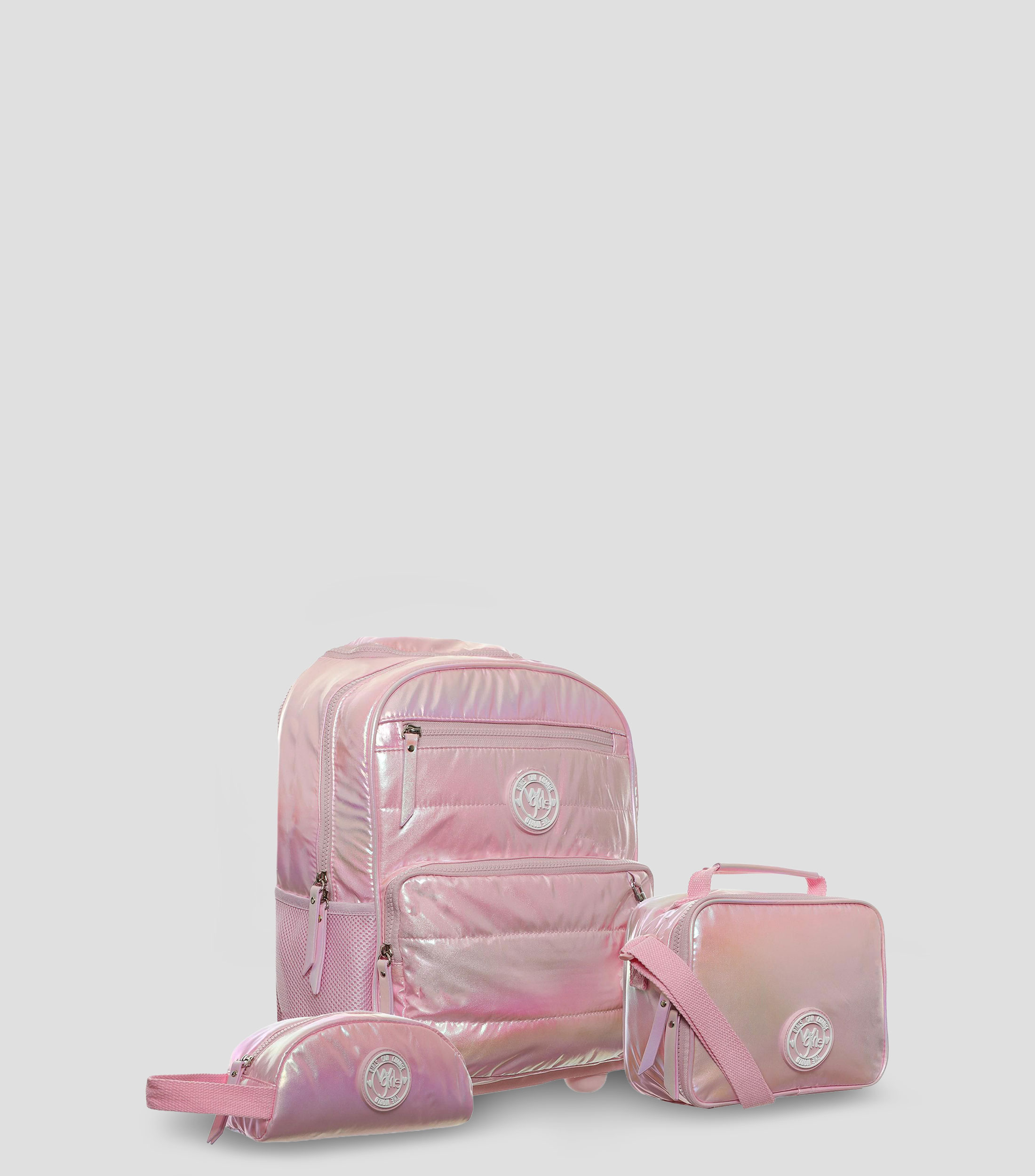 Set de Mochila Escolar con ruedas Niña