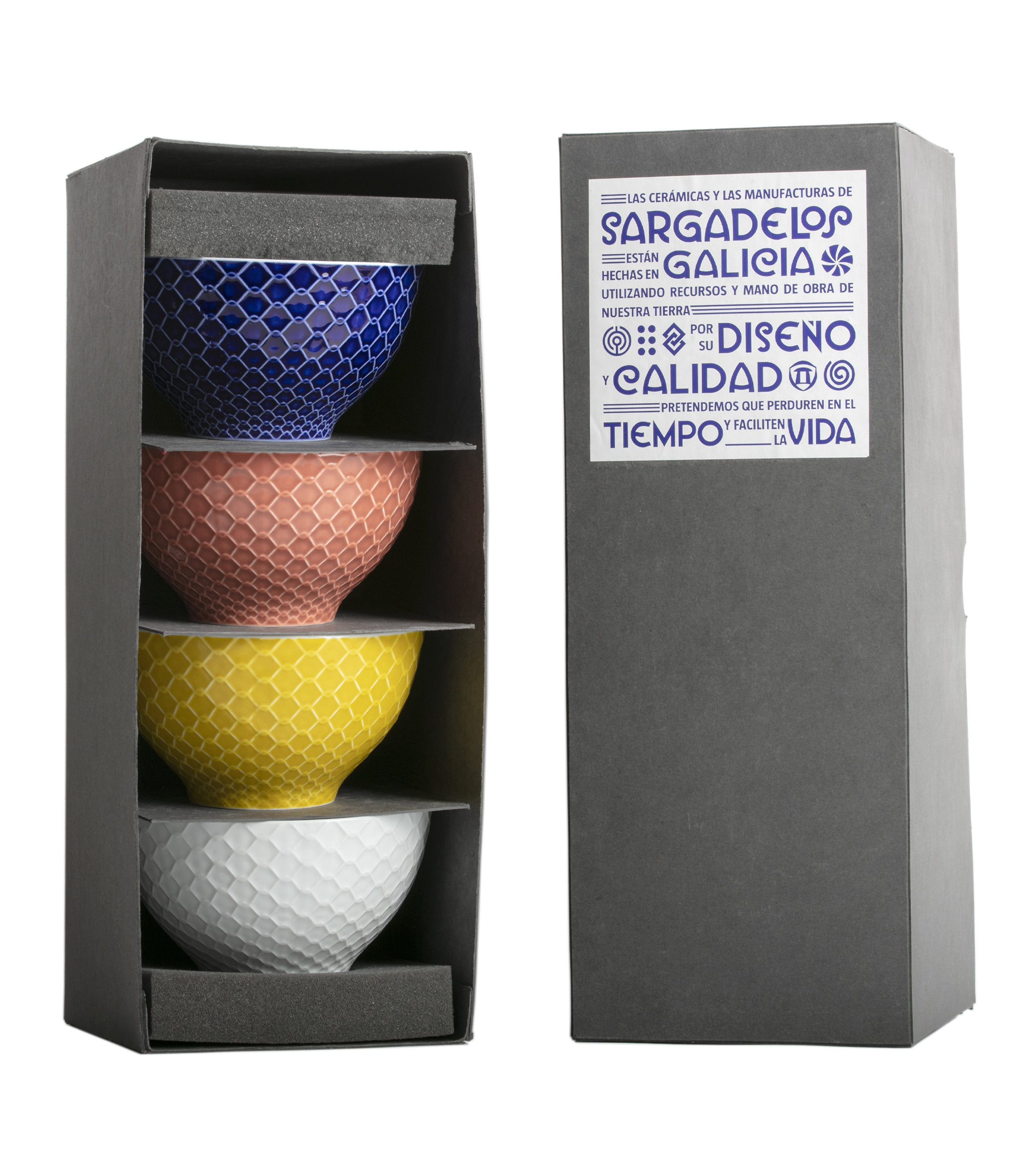 Sargadelos Set 4 Bowls Rede El Palacio de Hierro