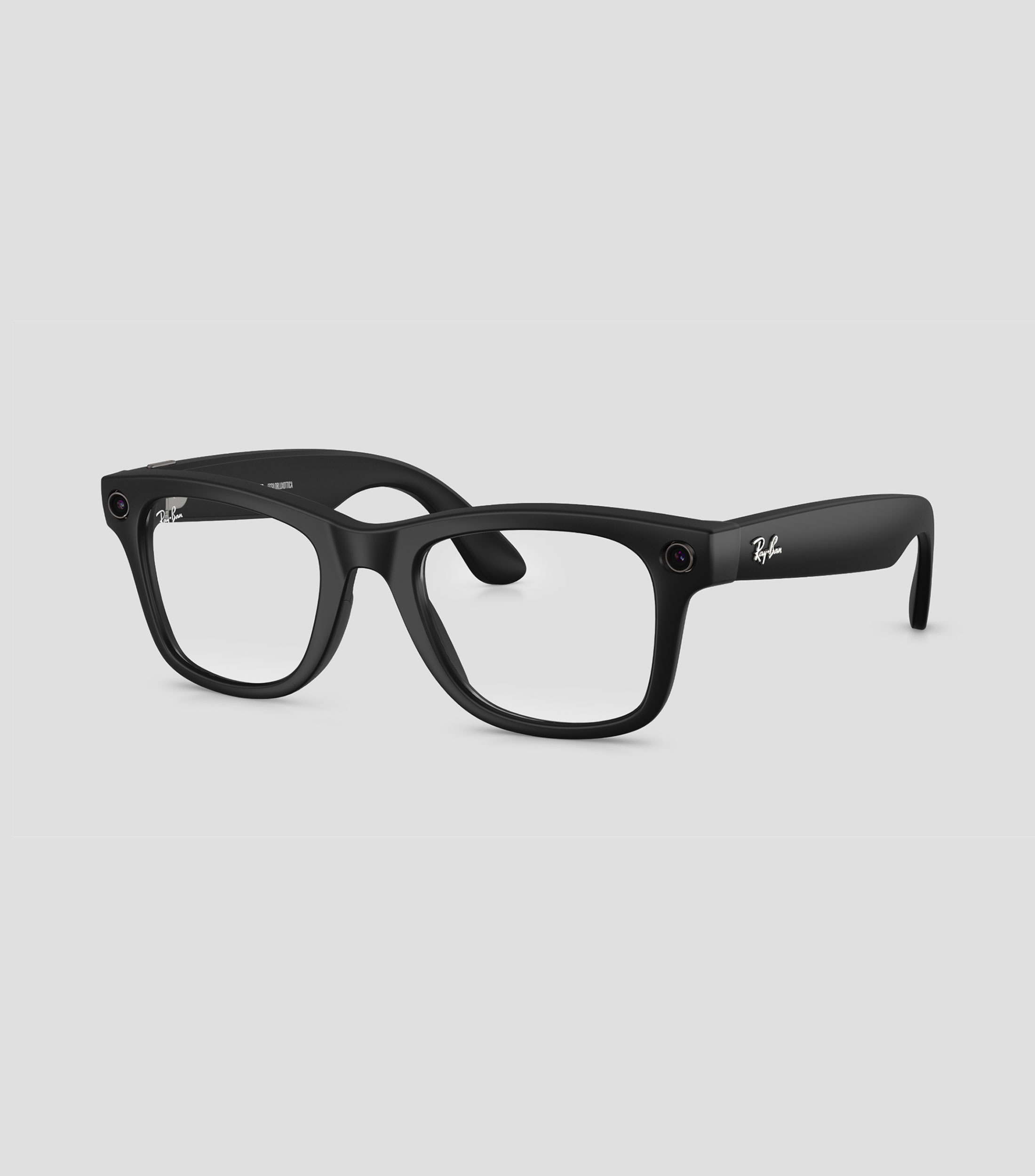 Lentes oftálmicos Meta cuadrados negros Unisex