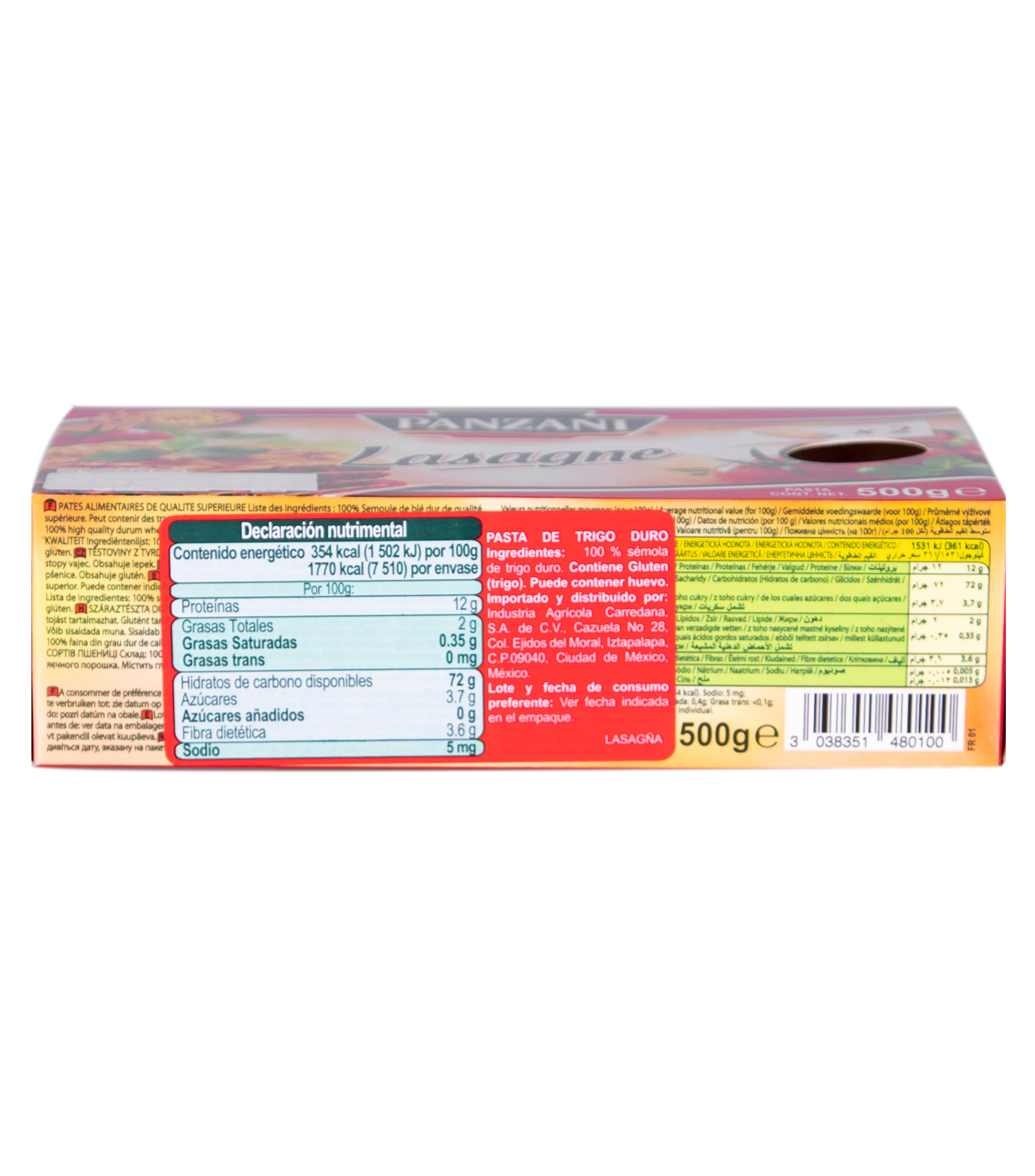 Salsa para Lasaña, 500 gr