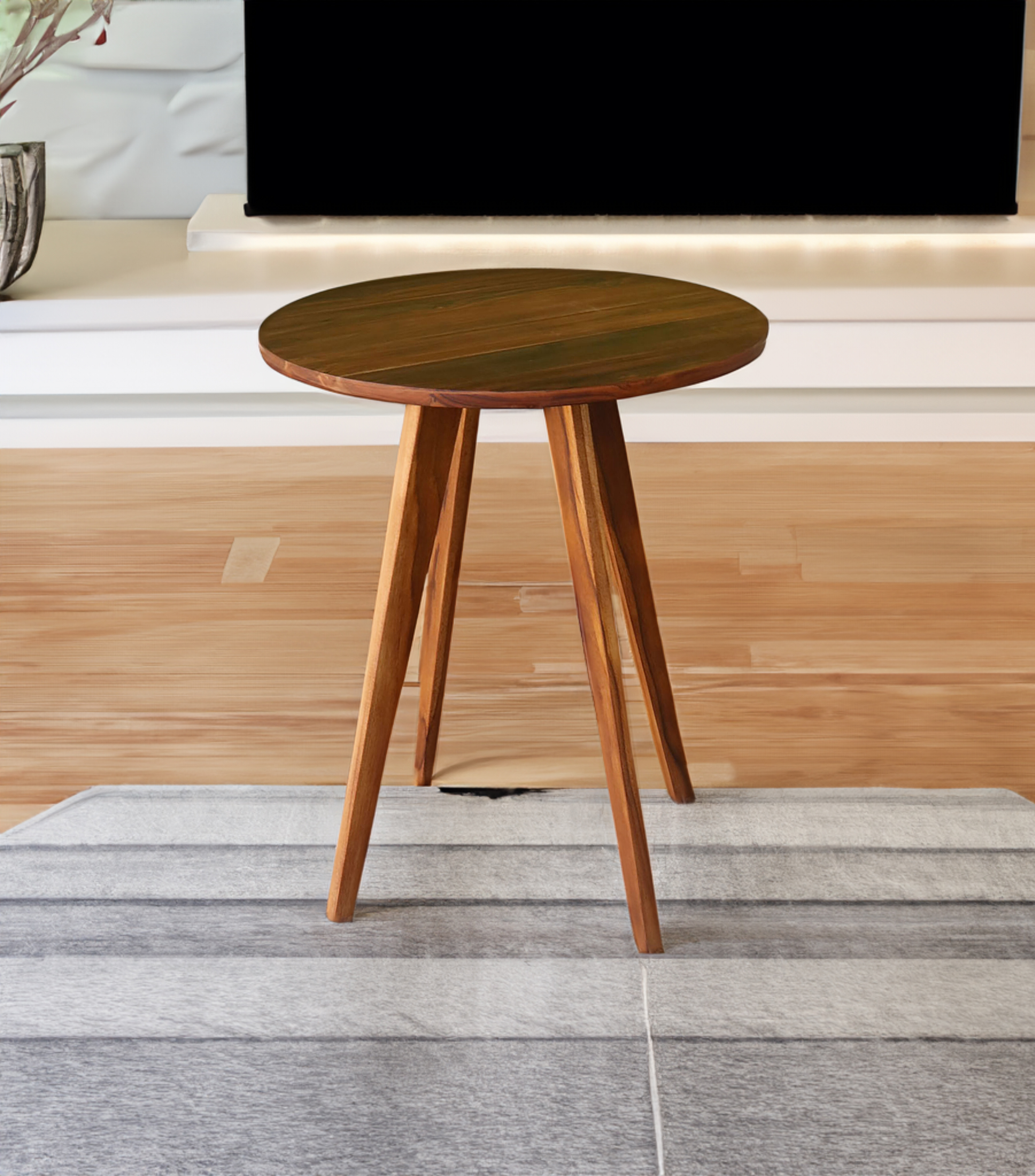 Mesa Auxiliar Portbou 60D Teca