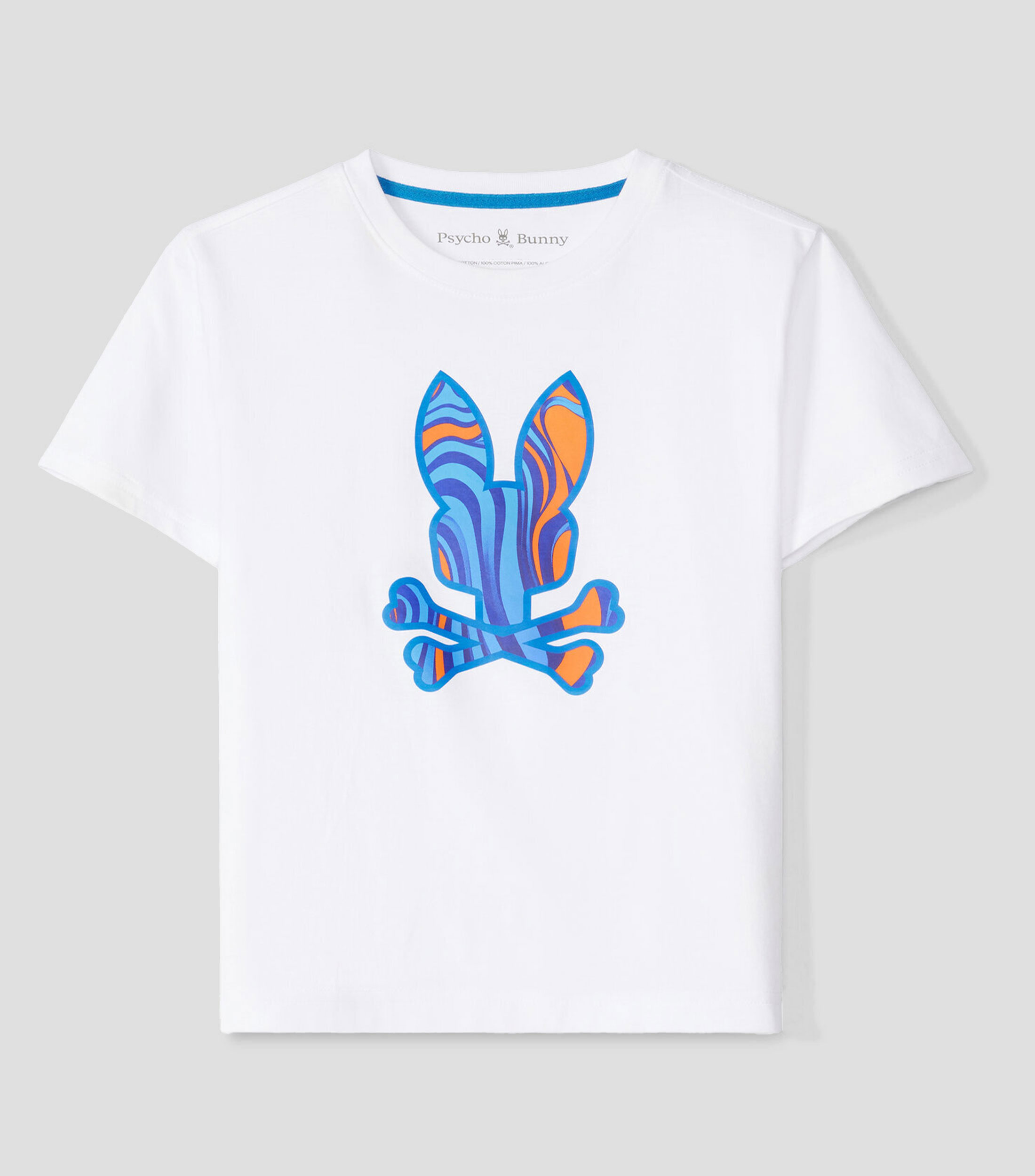 Maglietta Psycho Bunny Bambini Nera - T-Shirt Ufficiale Modello B0U338B2TS