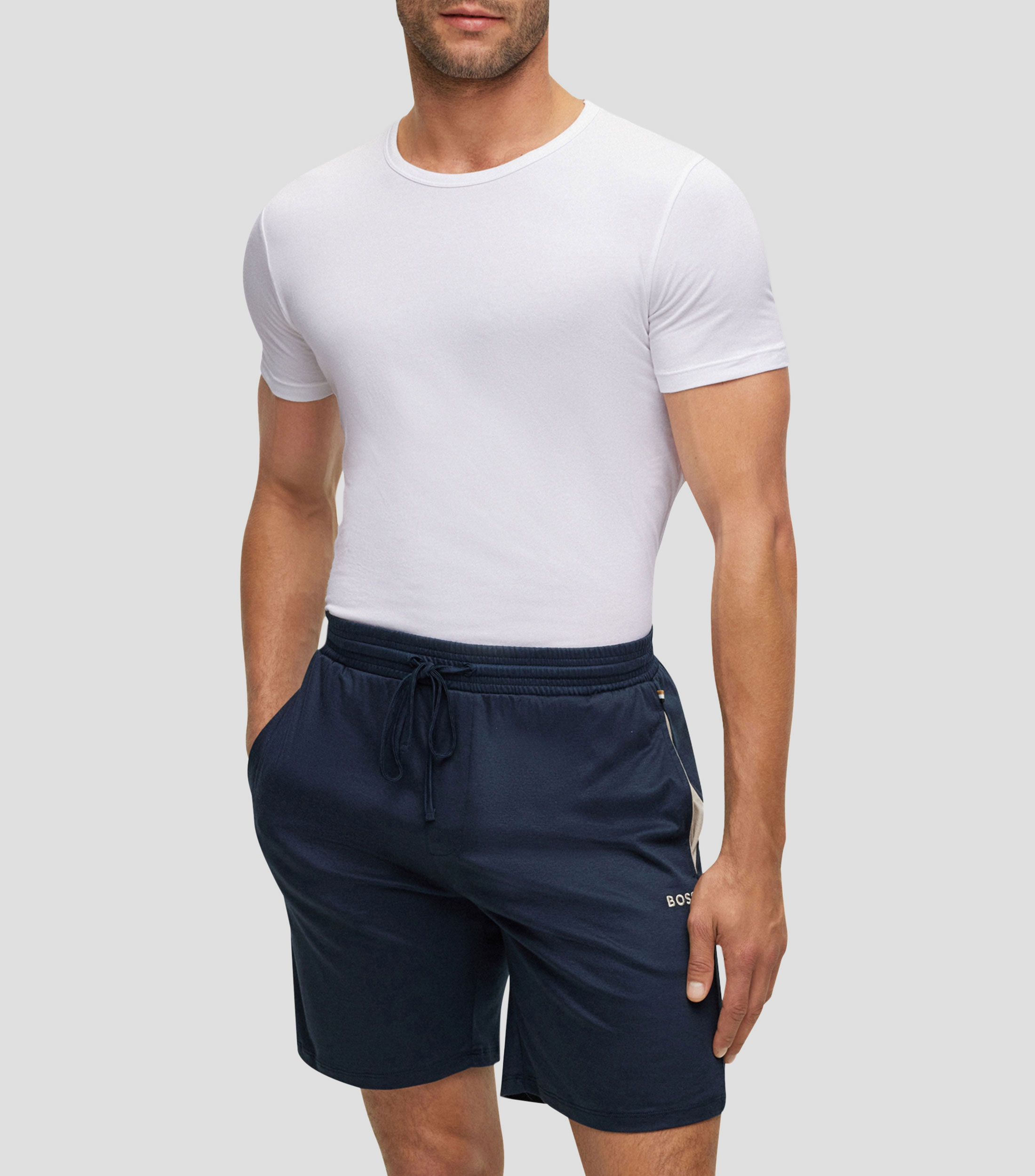 Set 2 playeras interiores Boss con logo Hombre