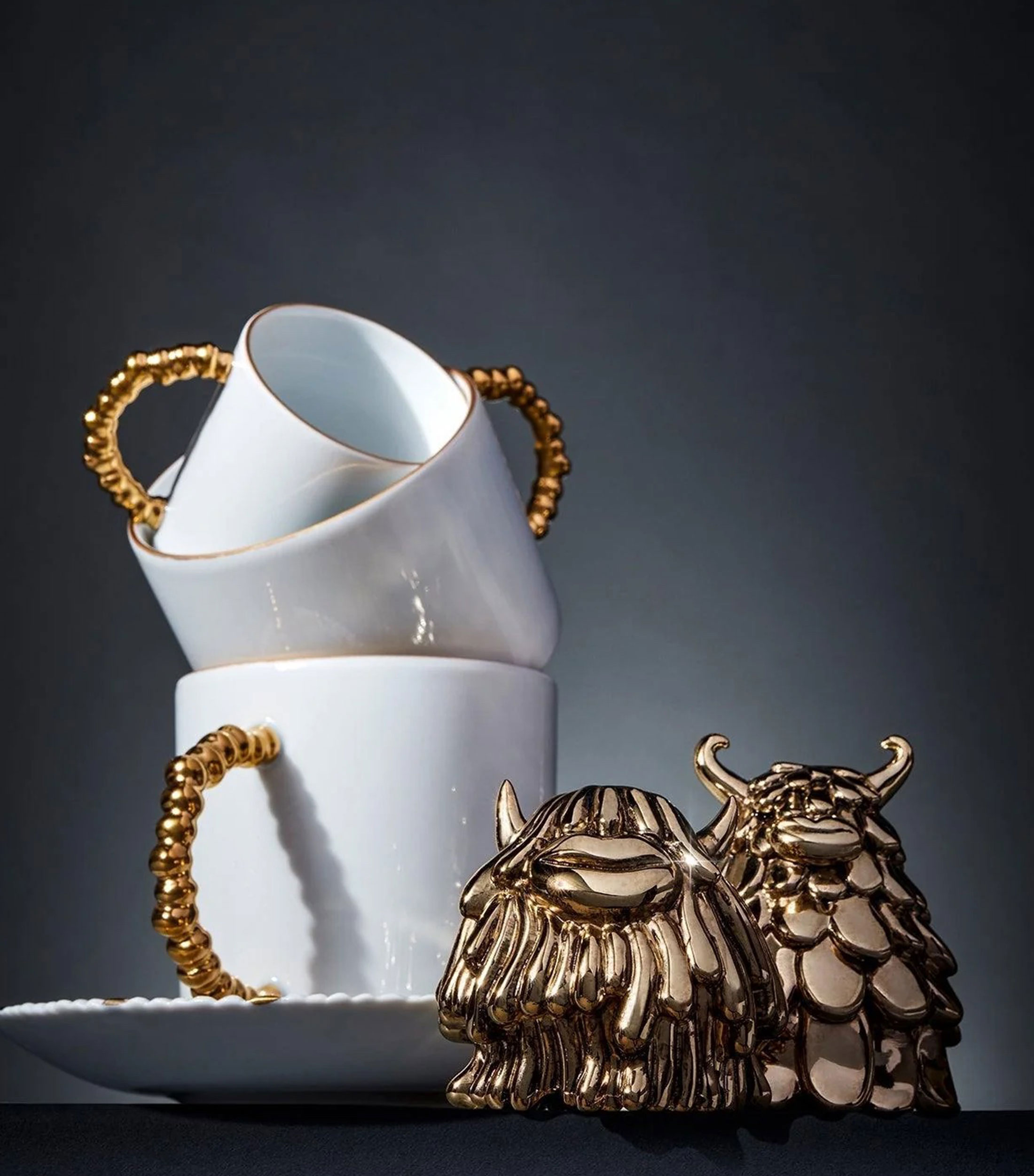 Taza para Té Haas Mojave White