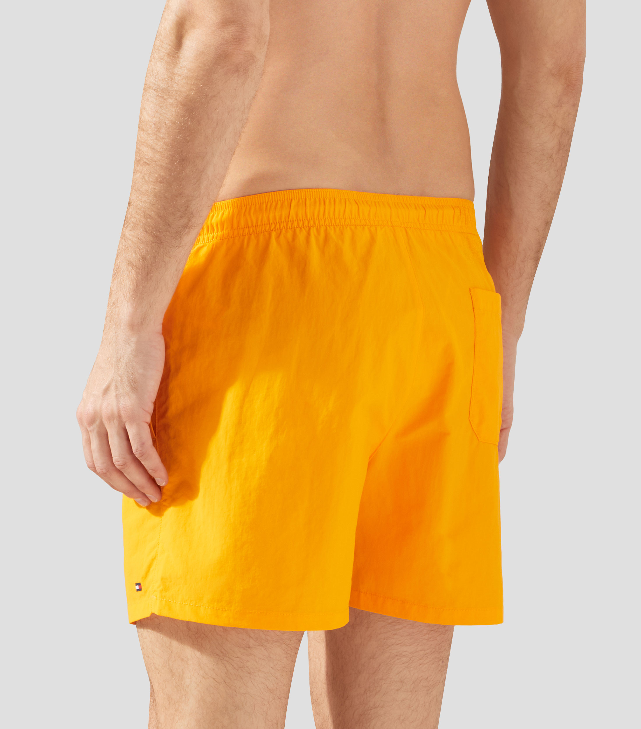 Traje de baño corto liso Hombre