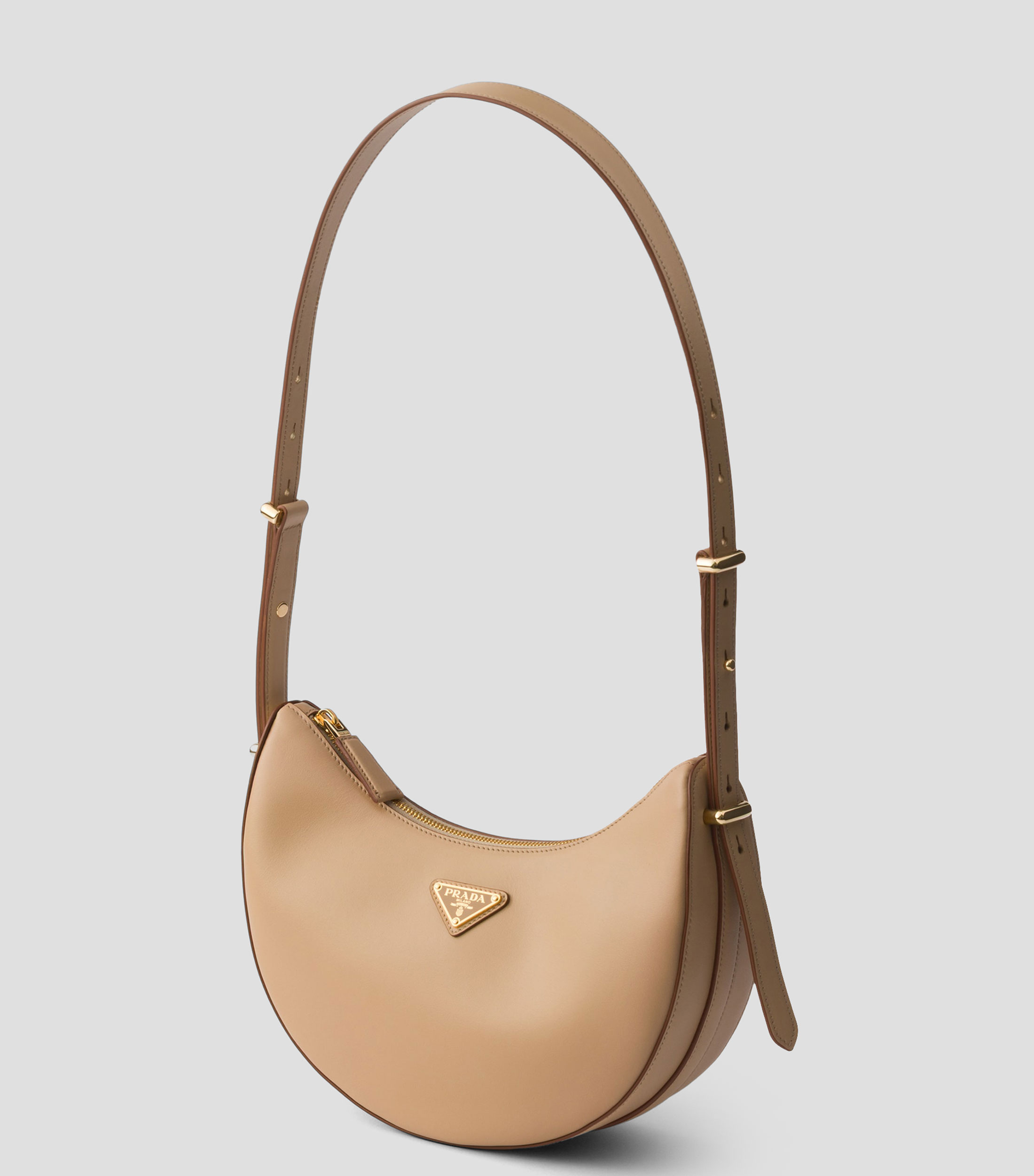 Bolsa Arqué en piel pequeño Mujer