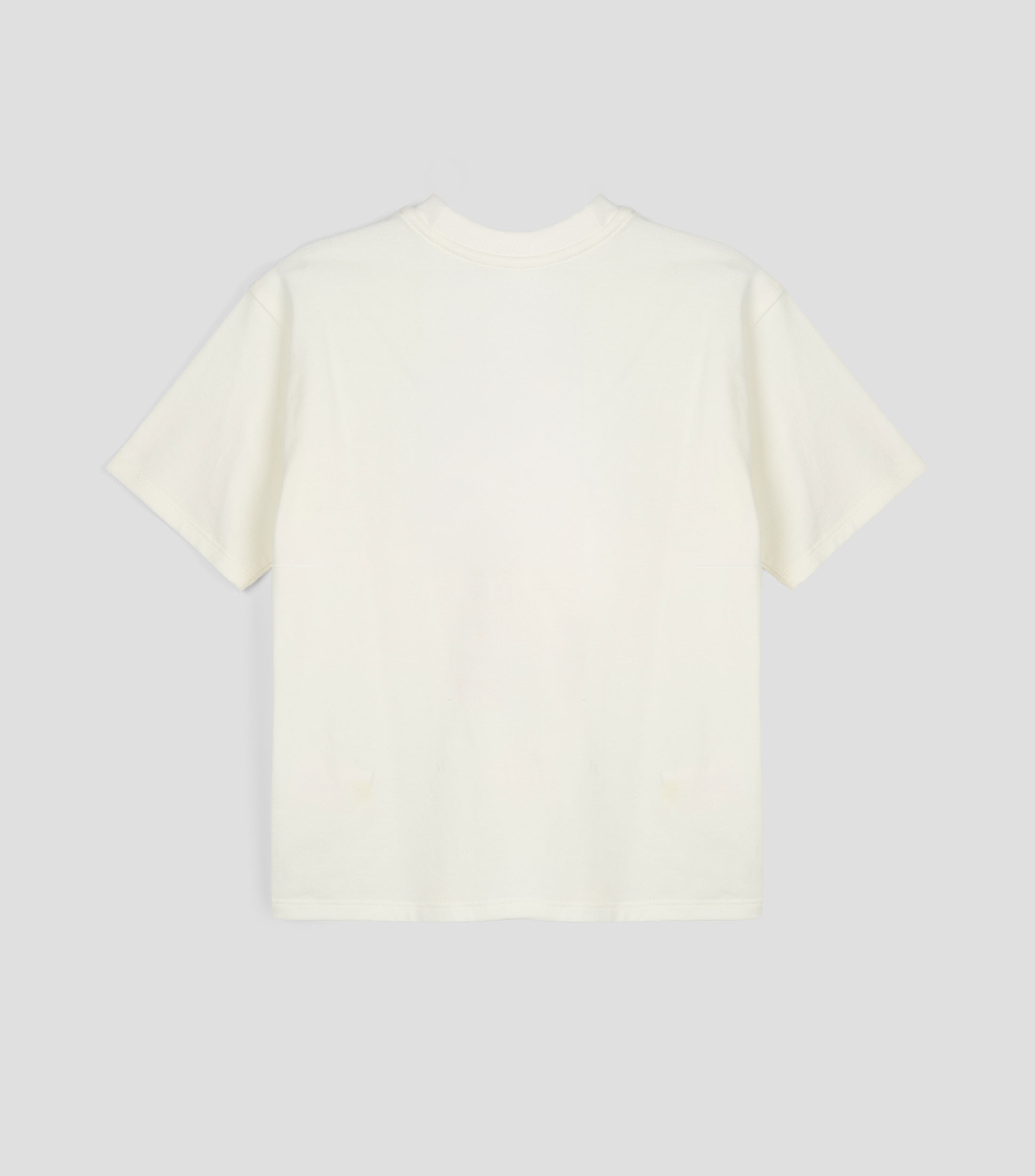 Playera cuello redondo manga corta estampada Niña