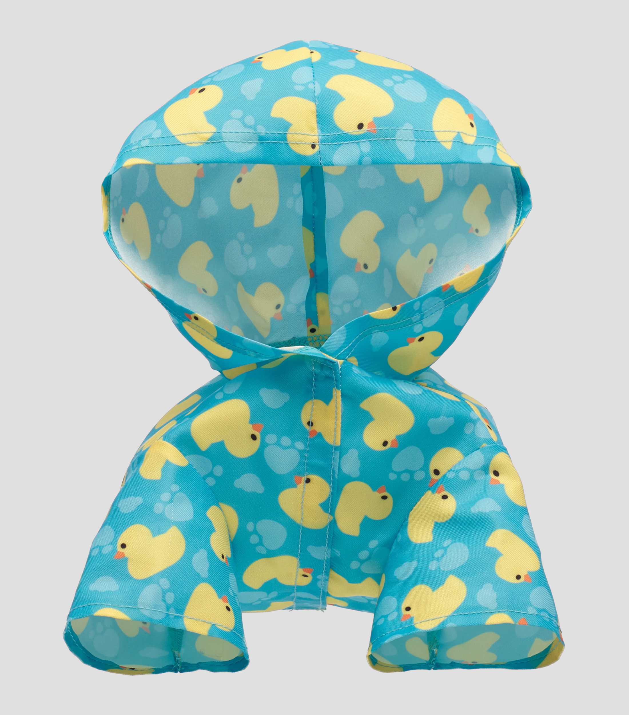 Impermeable azul para peluche