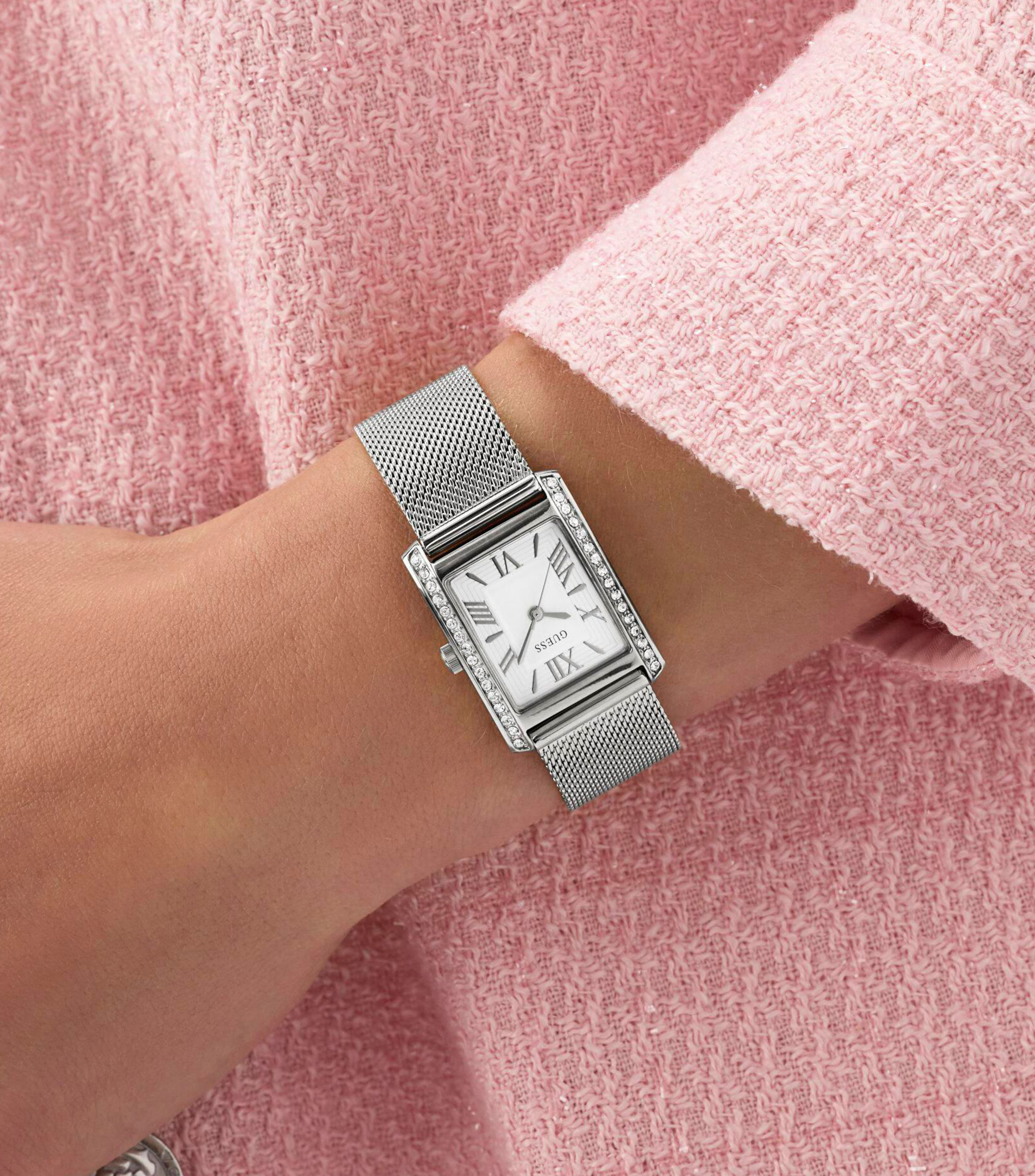 Reloj para Mujer Bonnet de vestir Plateado