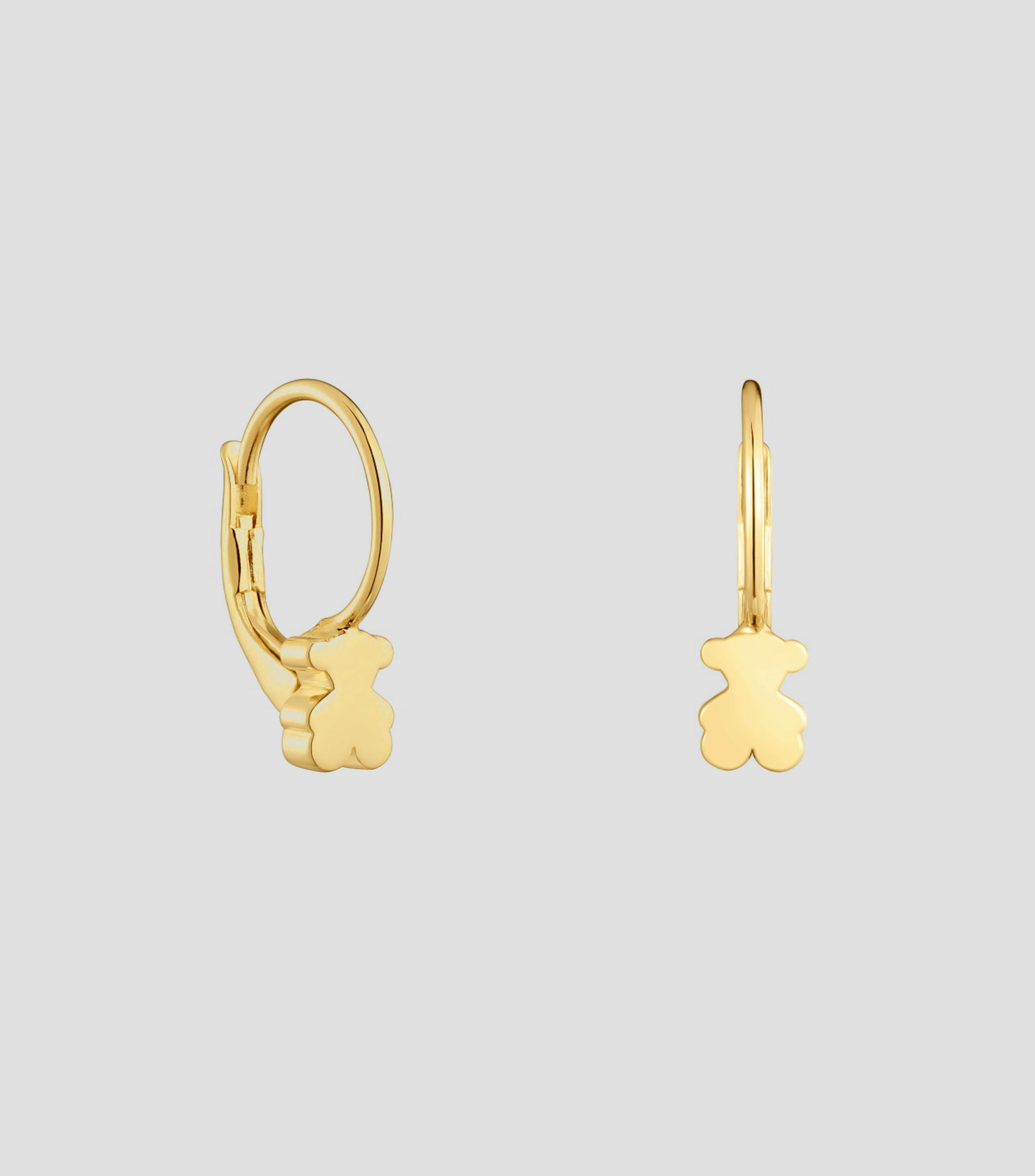 Aretes en oro amarillo 18 kilates Sweet Dolls Mujer