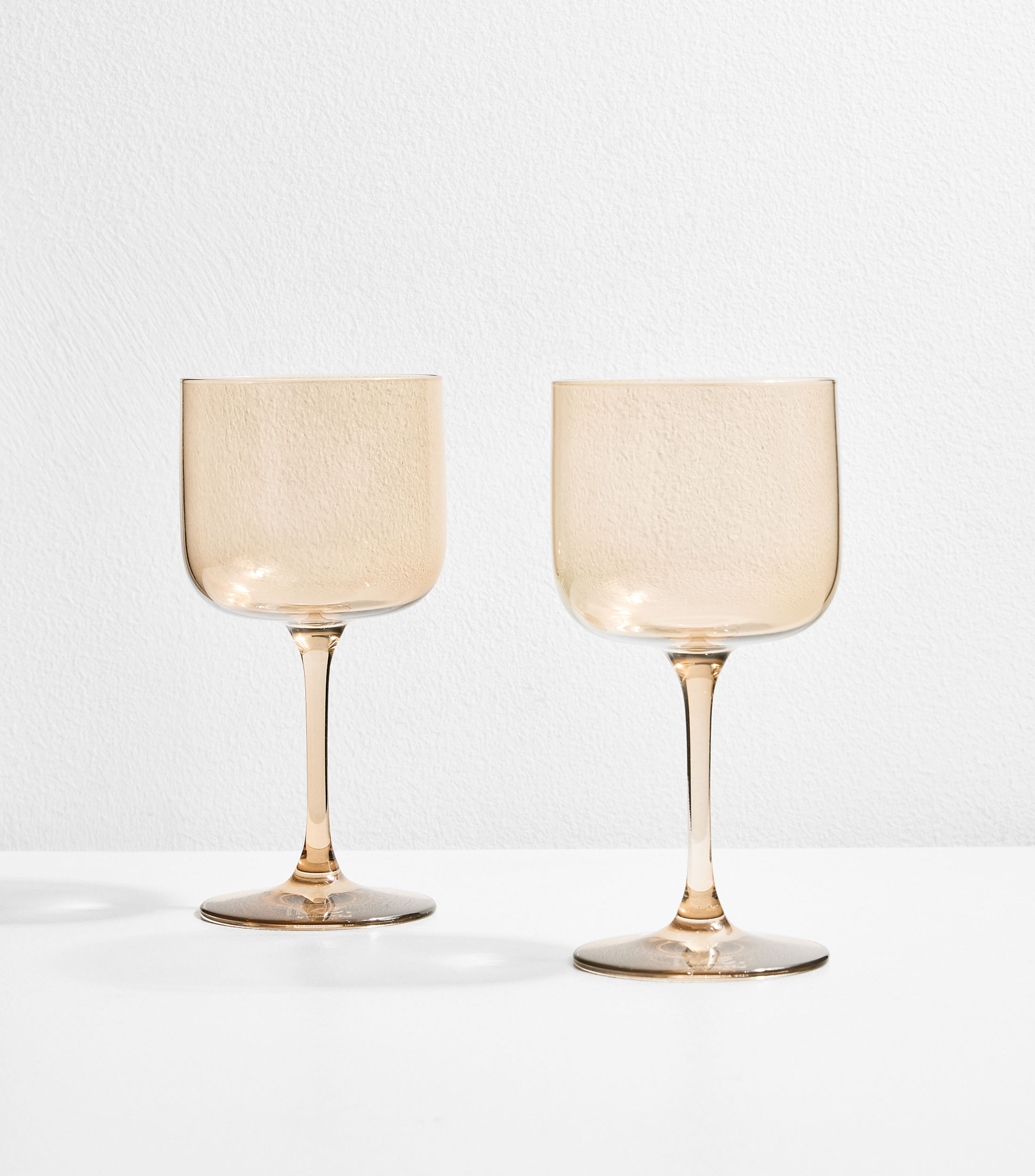 Set de 2 copas para vino Like, pardo