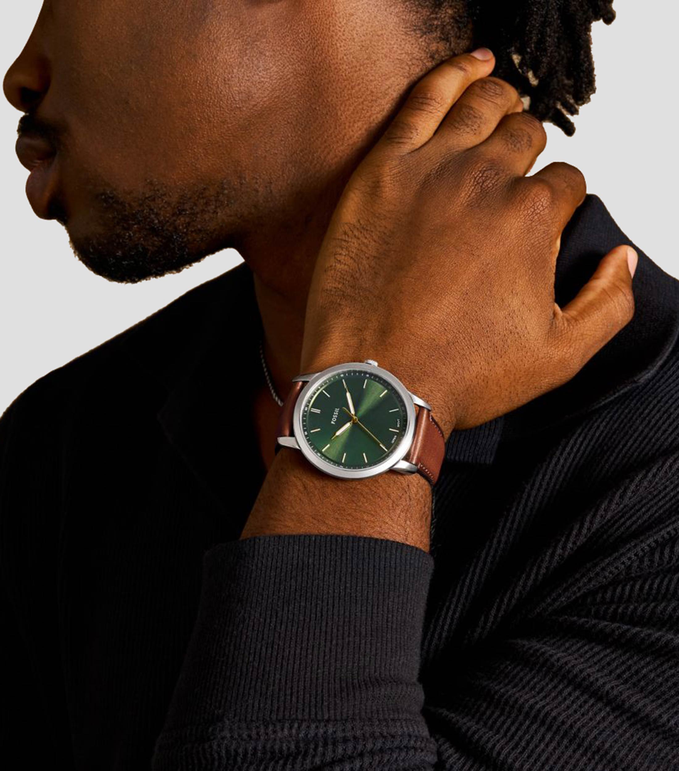 Reloj para Hombre Minimalist Casual, Plateado
