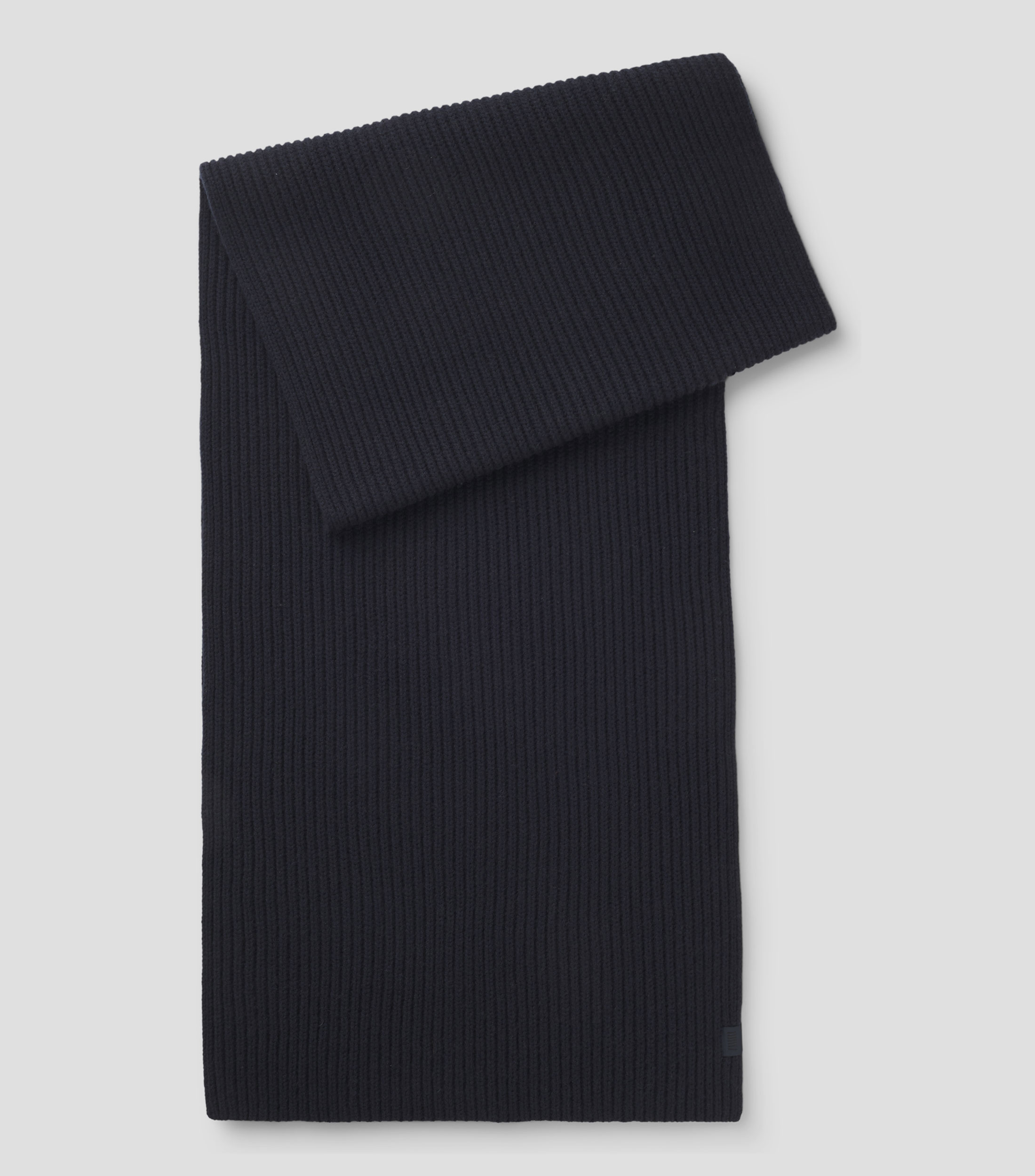 Bufanda Beckham x Boss en mezcla de lana virgen y cashmere Hombre
