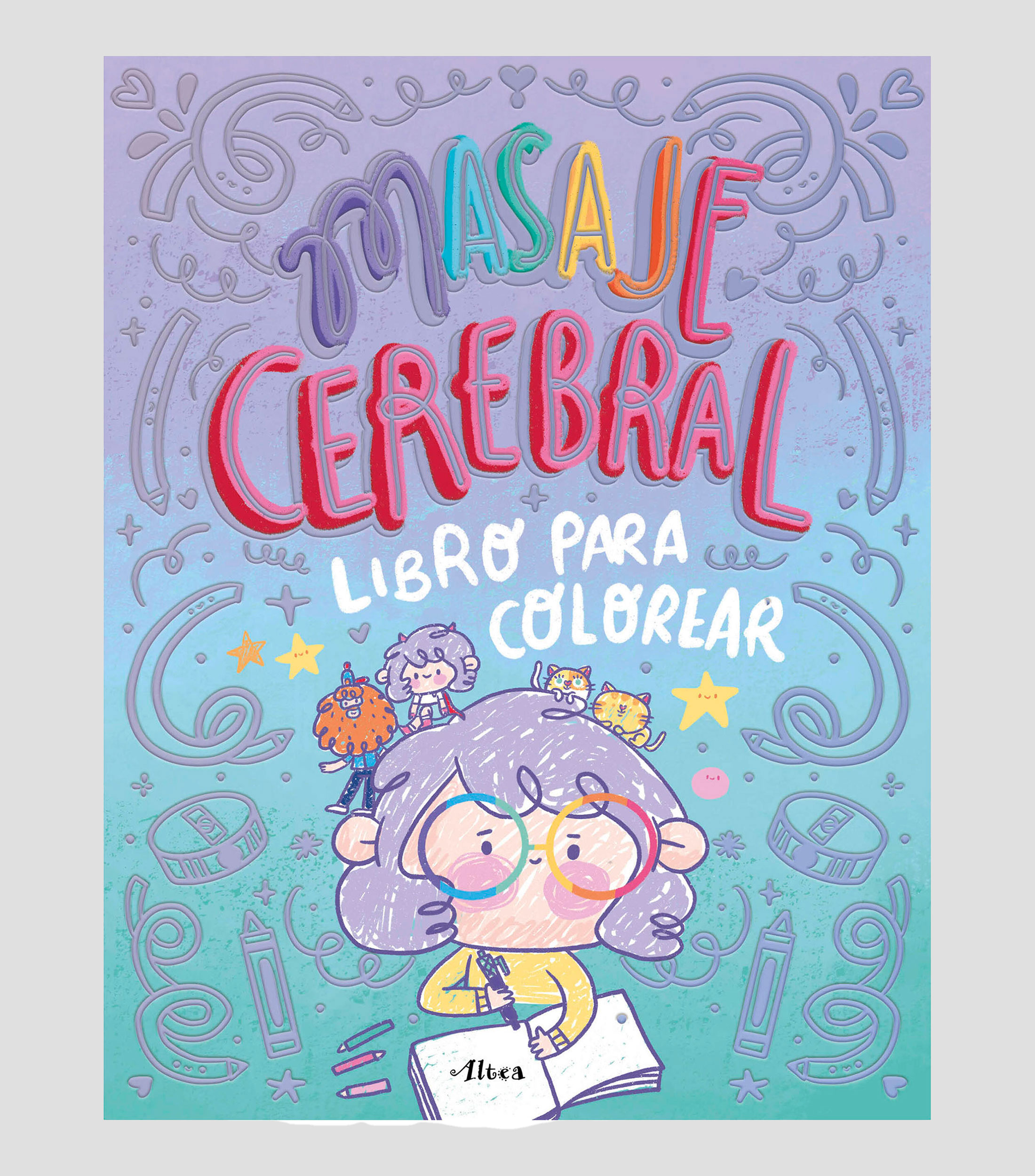 InfantilesMasaje Cerebral Libro para colorear, VANIA BACHUR