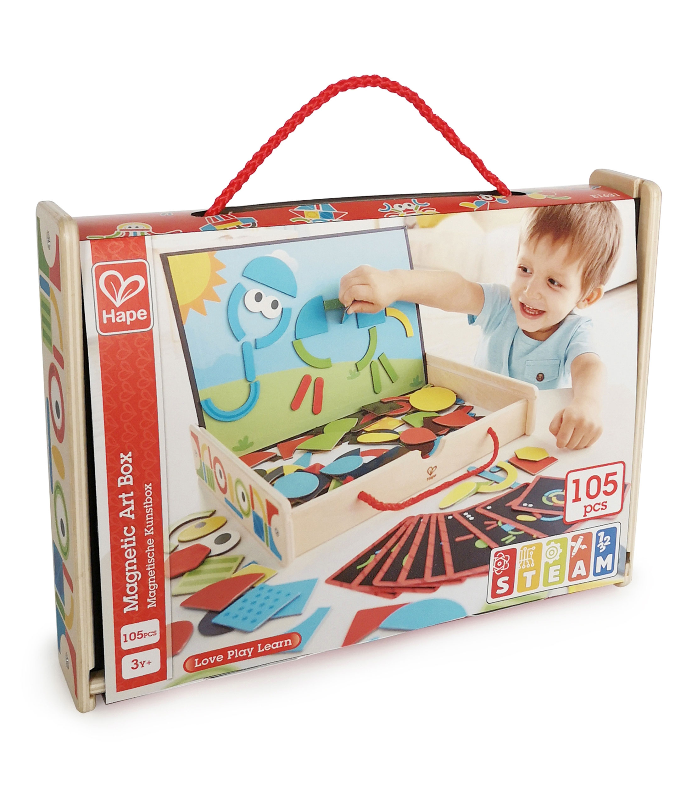 Hape Caja artística magnética