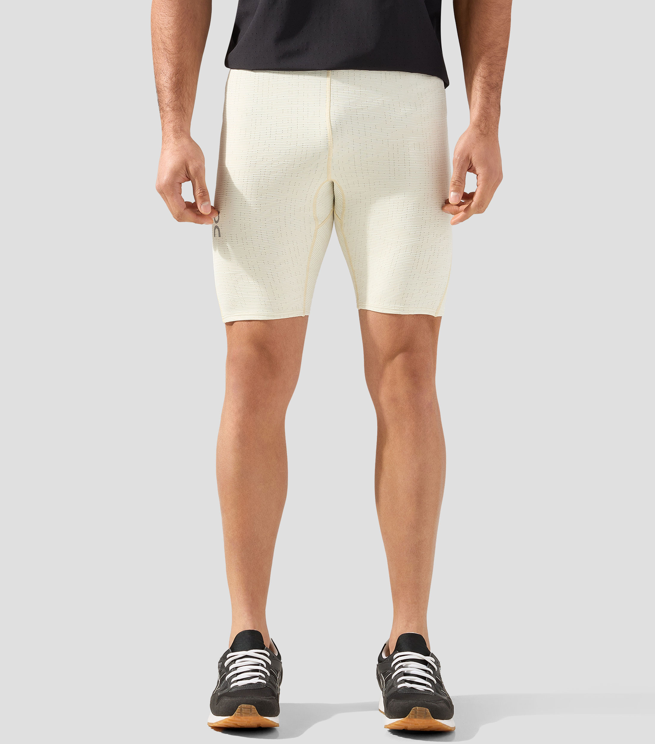 Short para correr Pace Tights sólido Hombre
