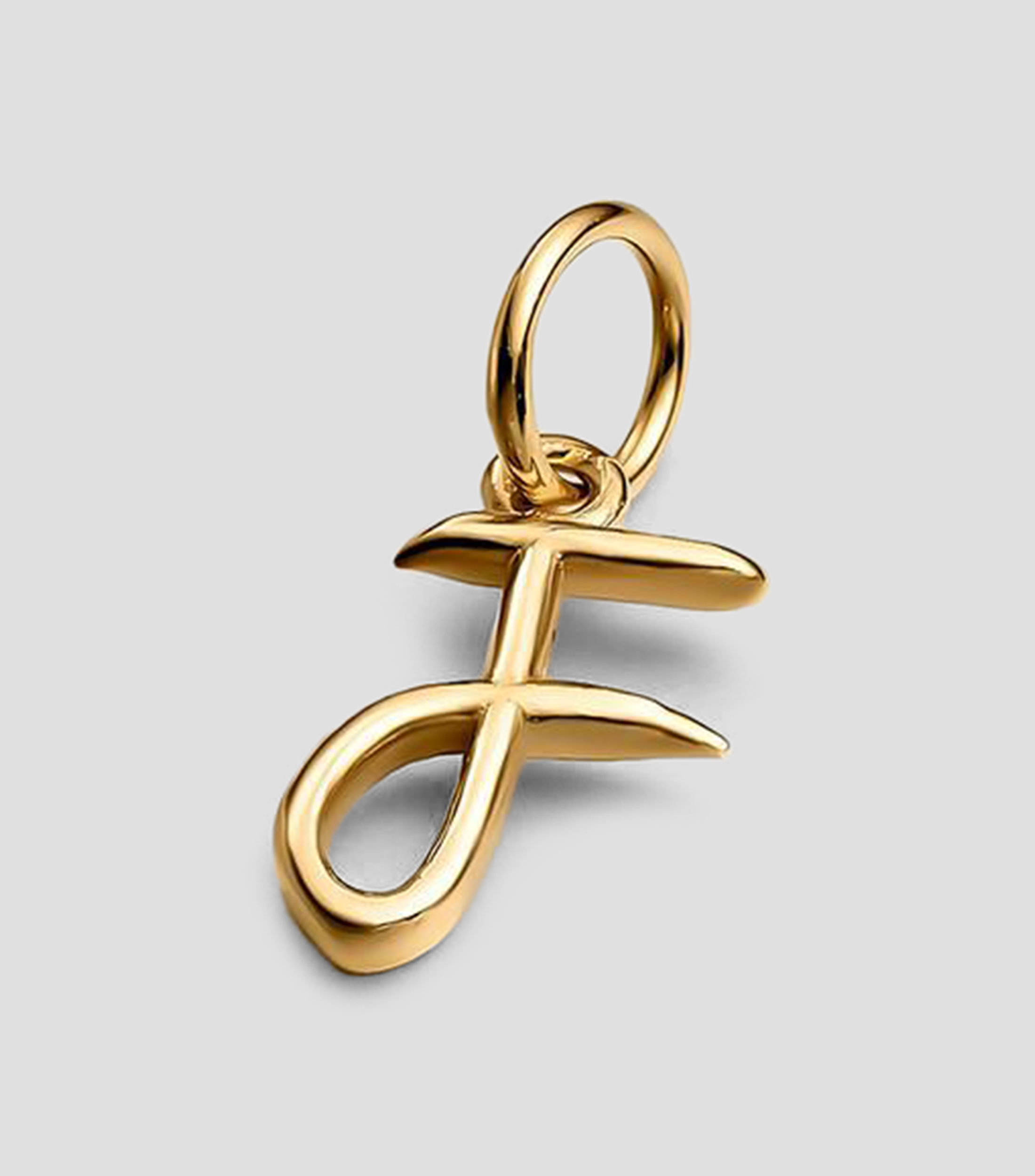 Charm letra F en plata .925 Yo Me Mi Mujer