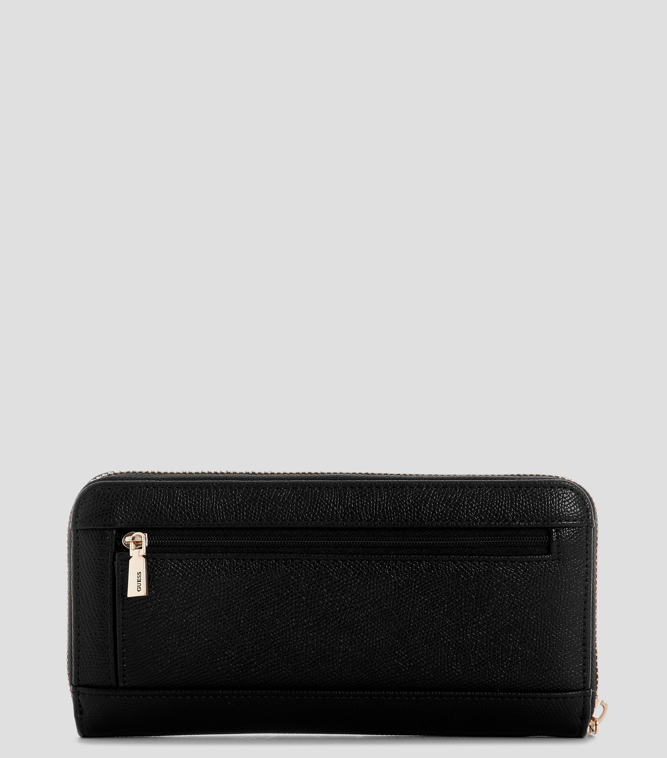 Cartera negra Amorette sólida Mujer