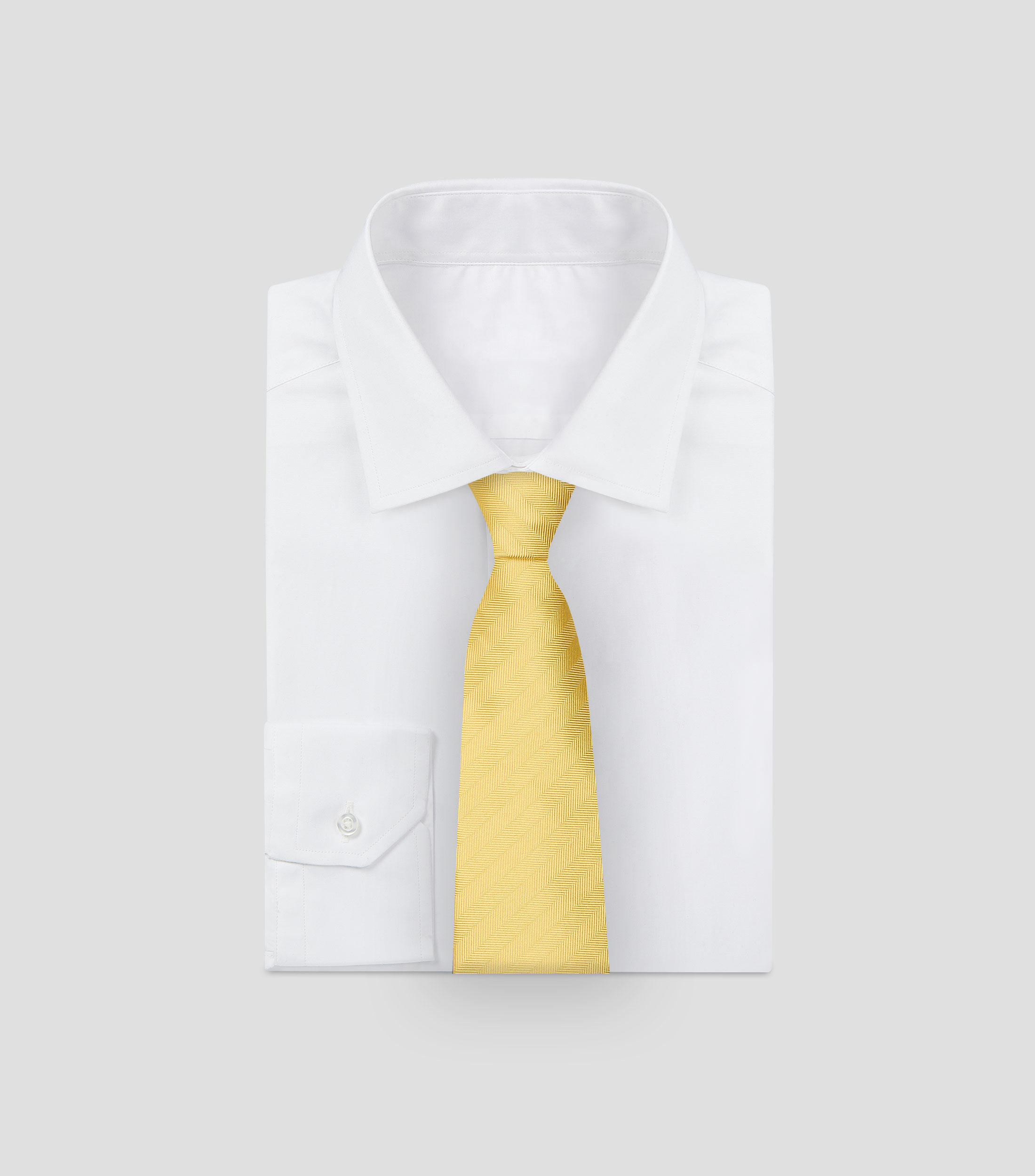 Corbata ancha de seda líneas