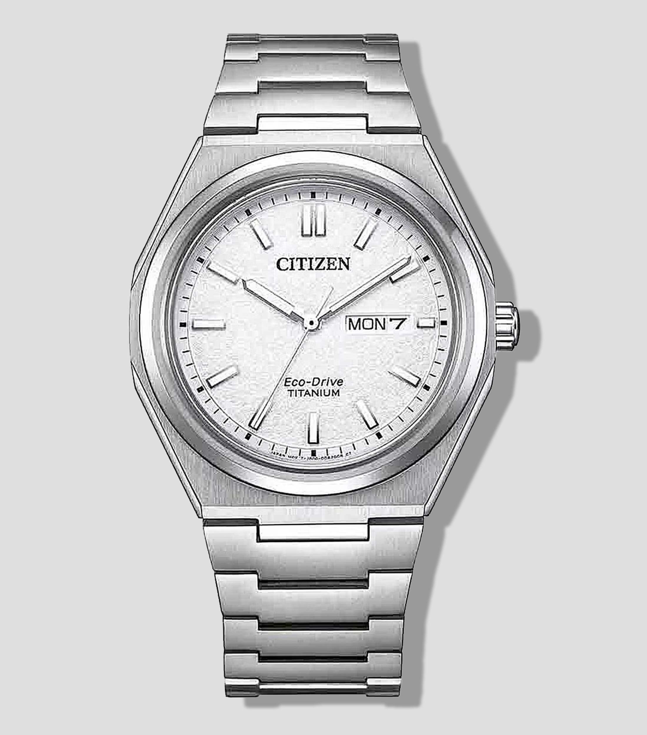 Reloj unisex Luxury Super Titanio, Casual, Plateado
