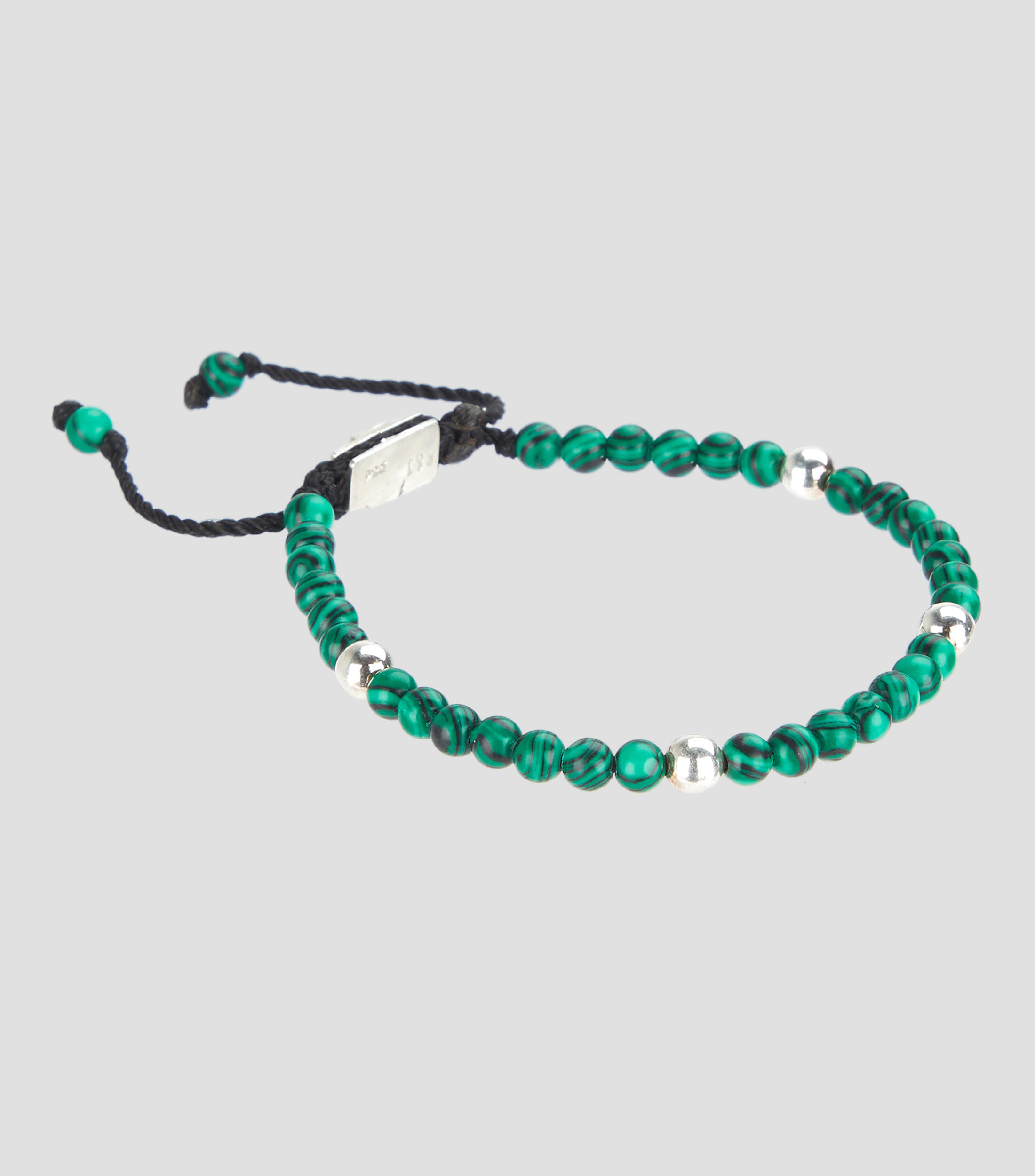 Pulsera de malaquita Hombre