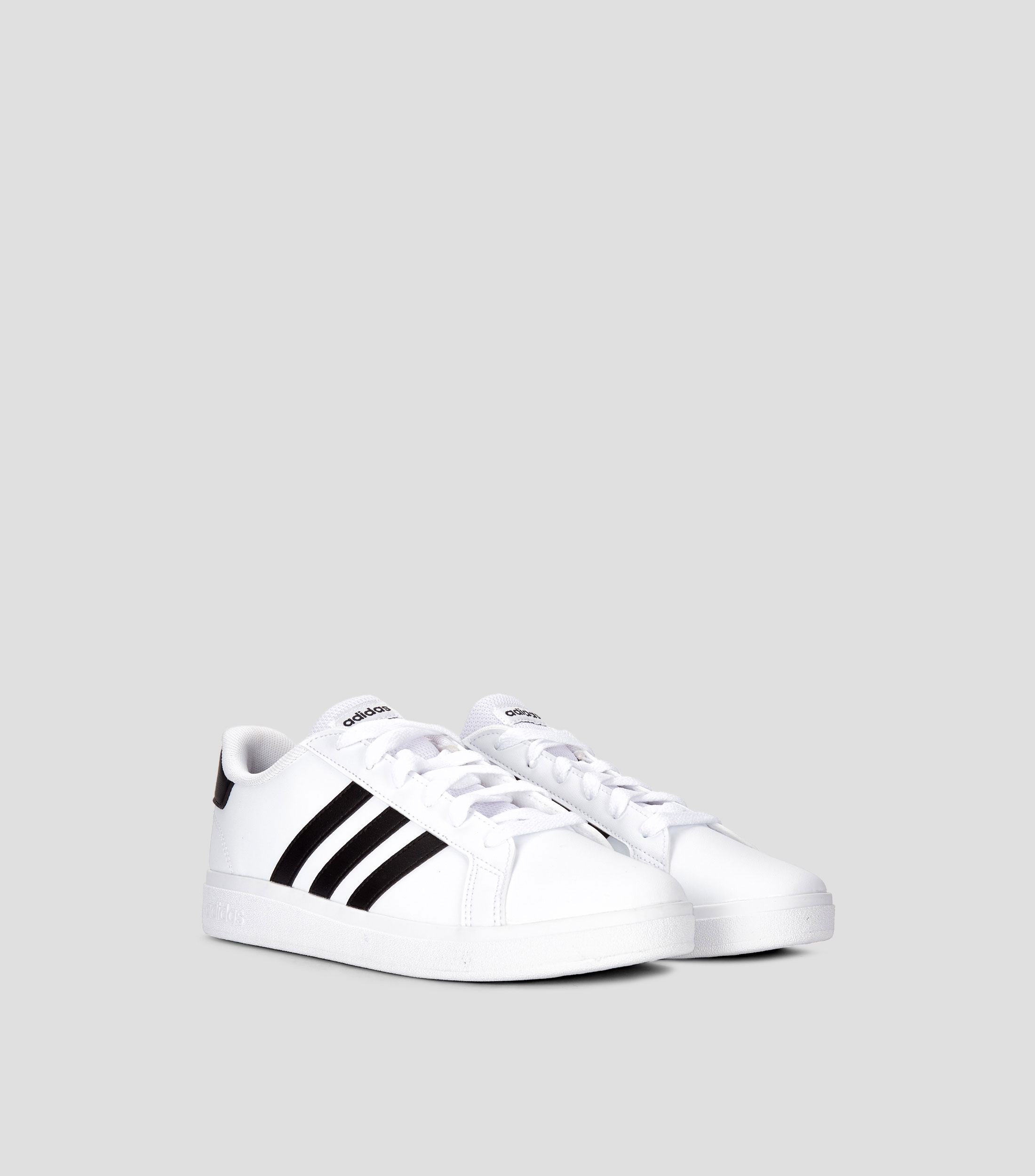 Tenis casuales Grand Court 2.0 blancos Niño