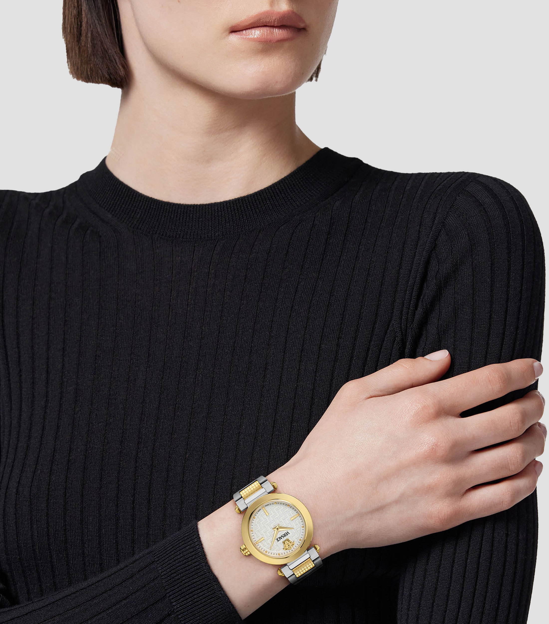 Reloj para Mujer Greek Casual, Plateado, Dorado