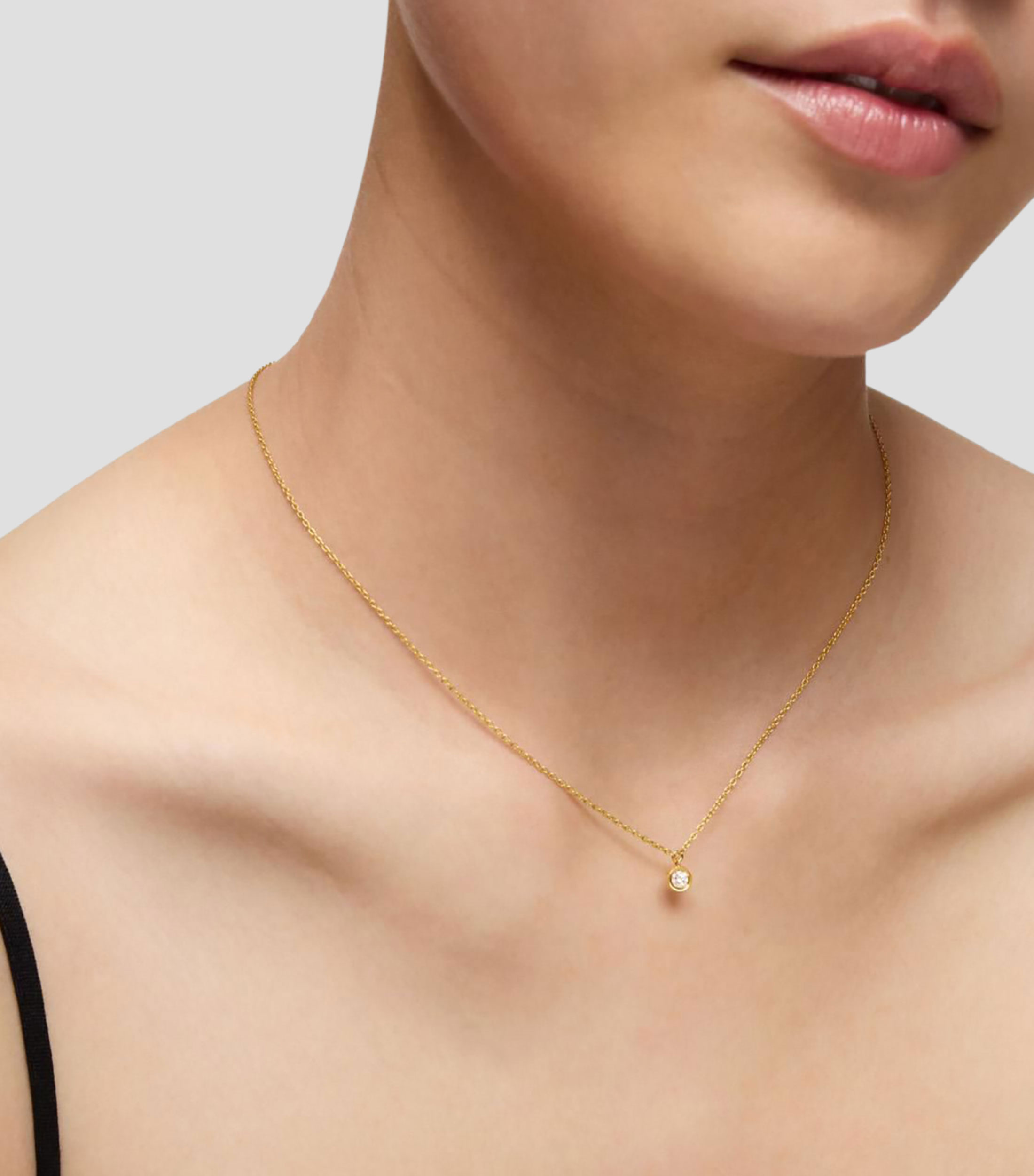 Collar Line LGD en plata Mujer