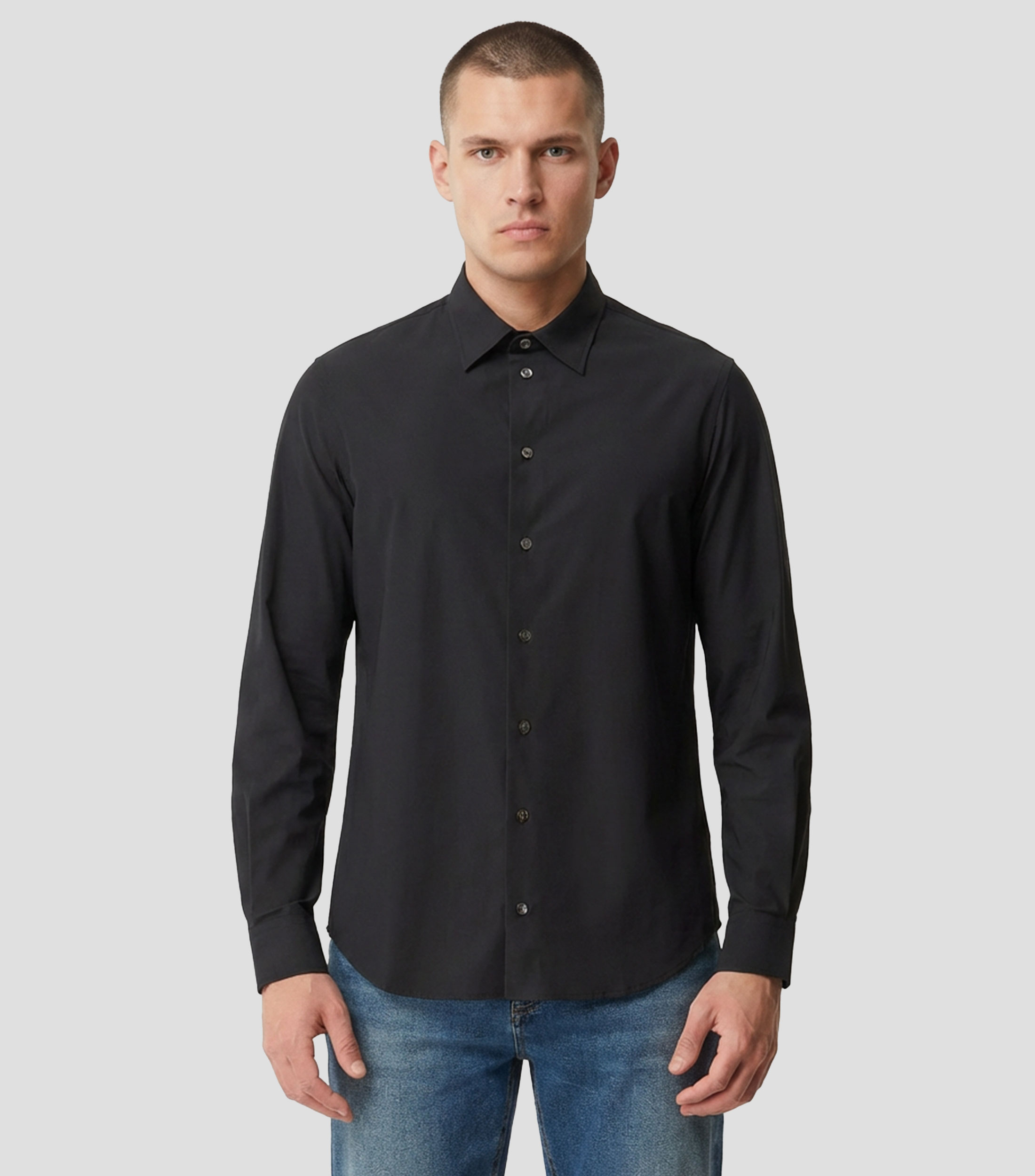 Camisa con manga larga Hombre