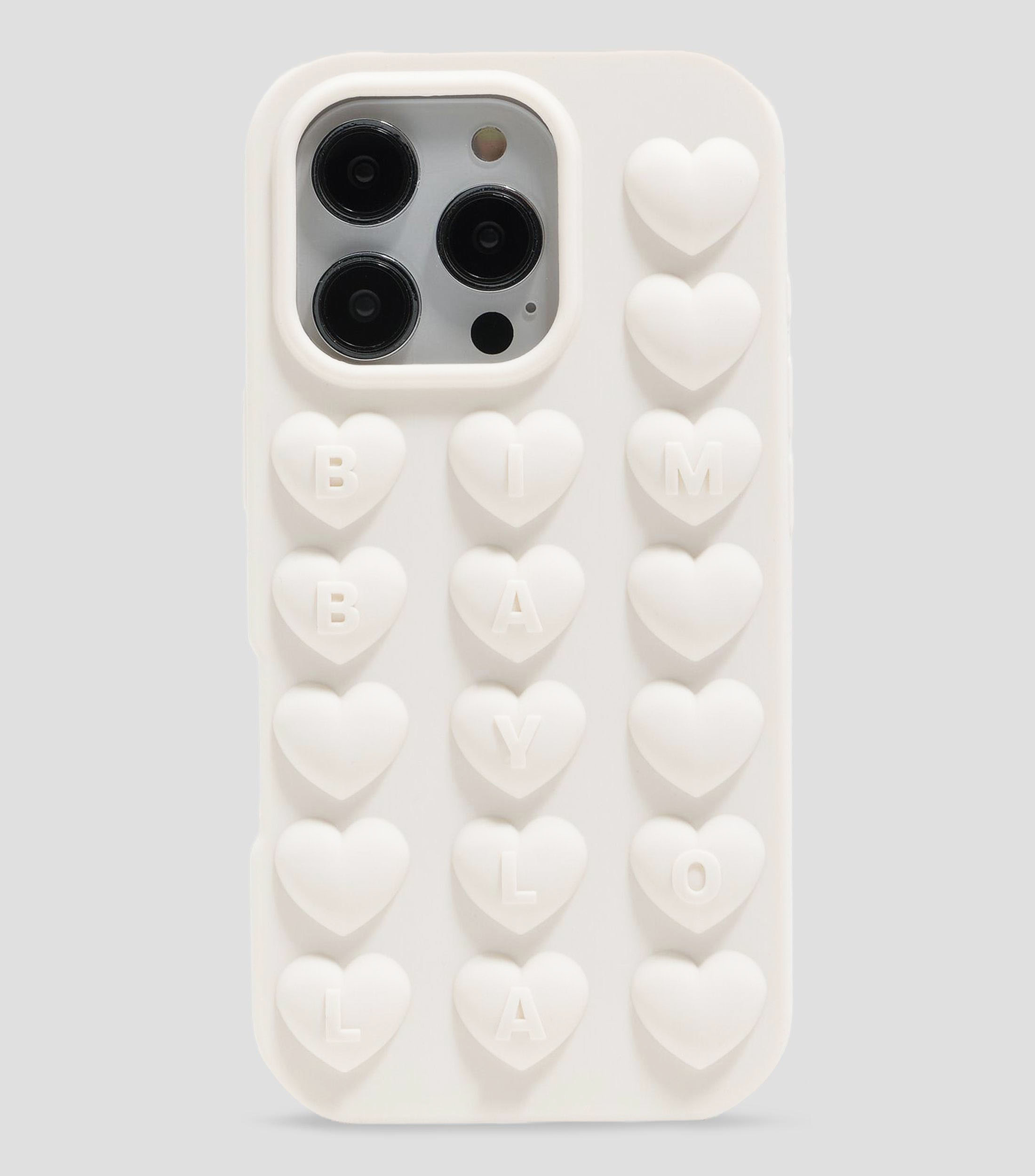 Funda de silicona con cuerda para para iPhone 16 Pro