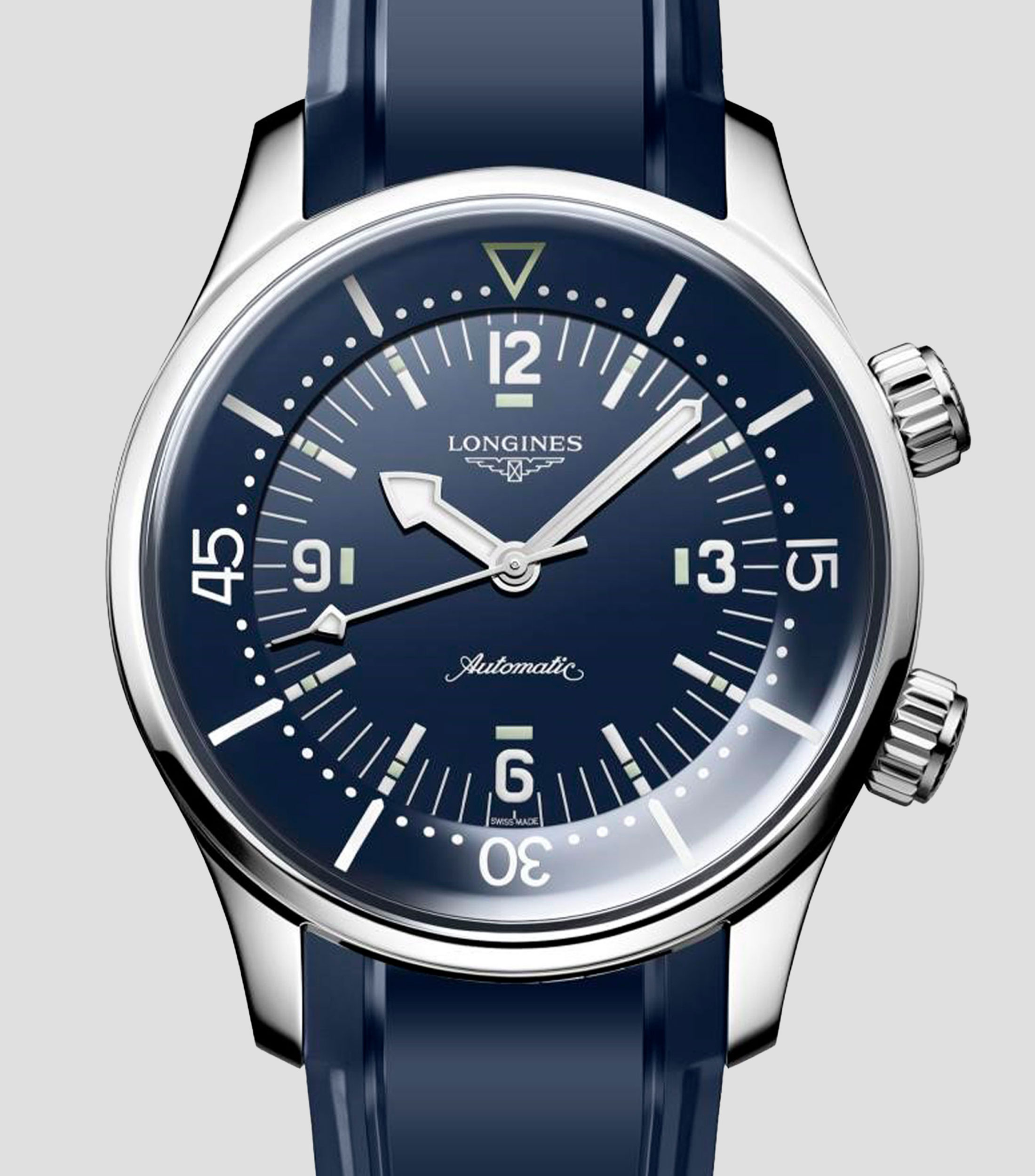 Reloj para hombre Legend Diver deportivo, plateado