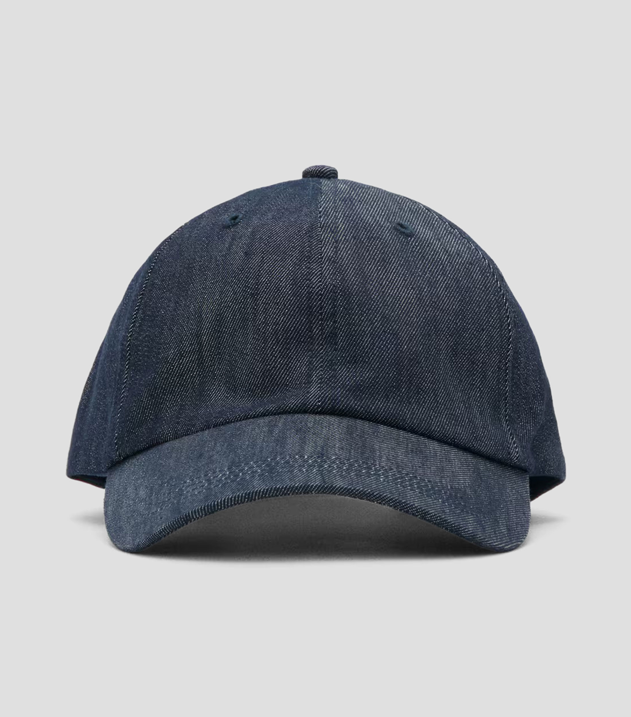 Gorra denim jaspeada Mujer
