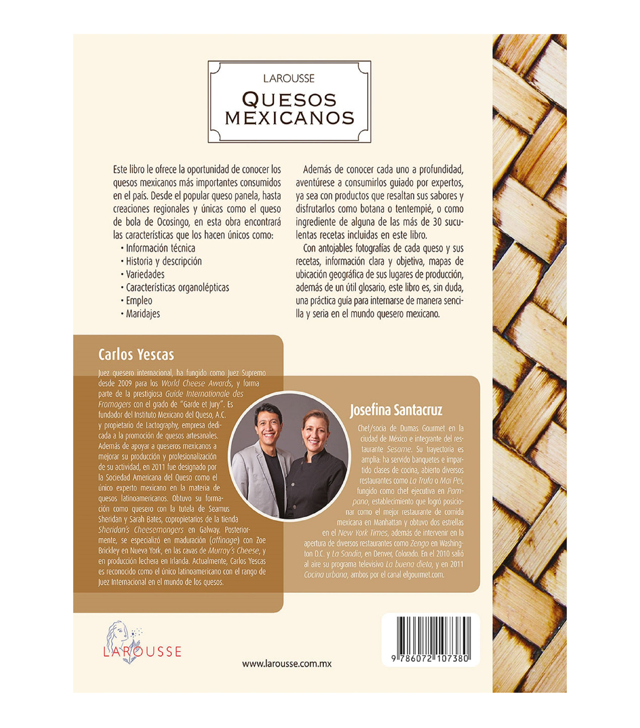 Arte Y RecreaciónQuesos Mexicanos, Carlos Yescas, Josefina Santacruz