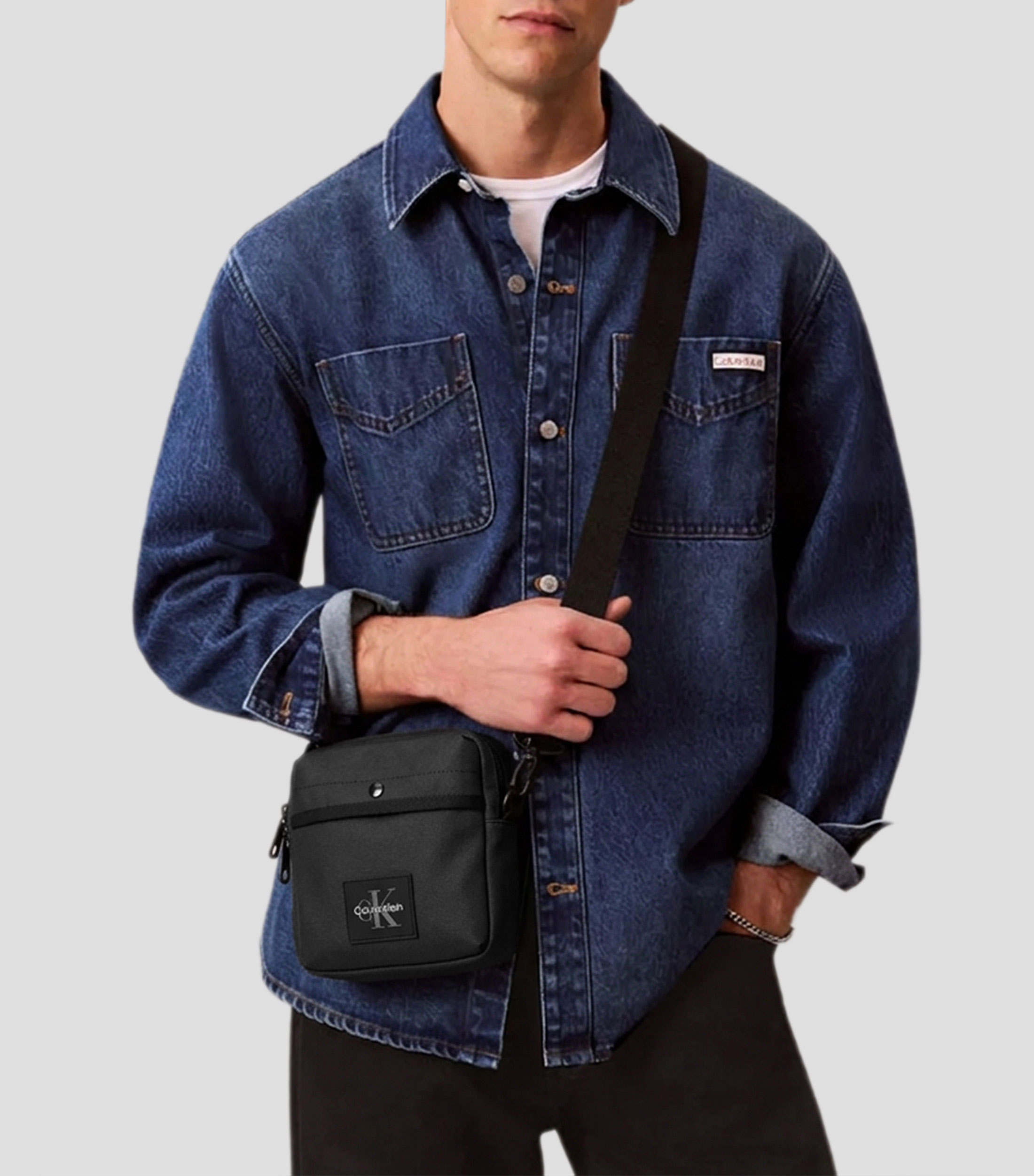 Bolso Crossbody microdiseño Hombre