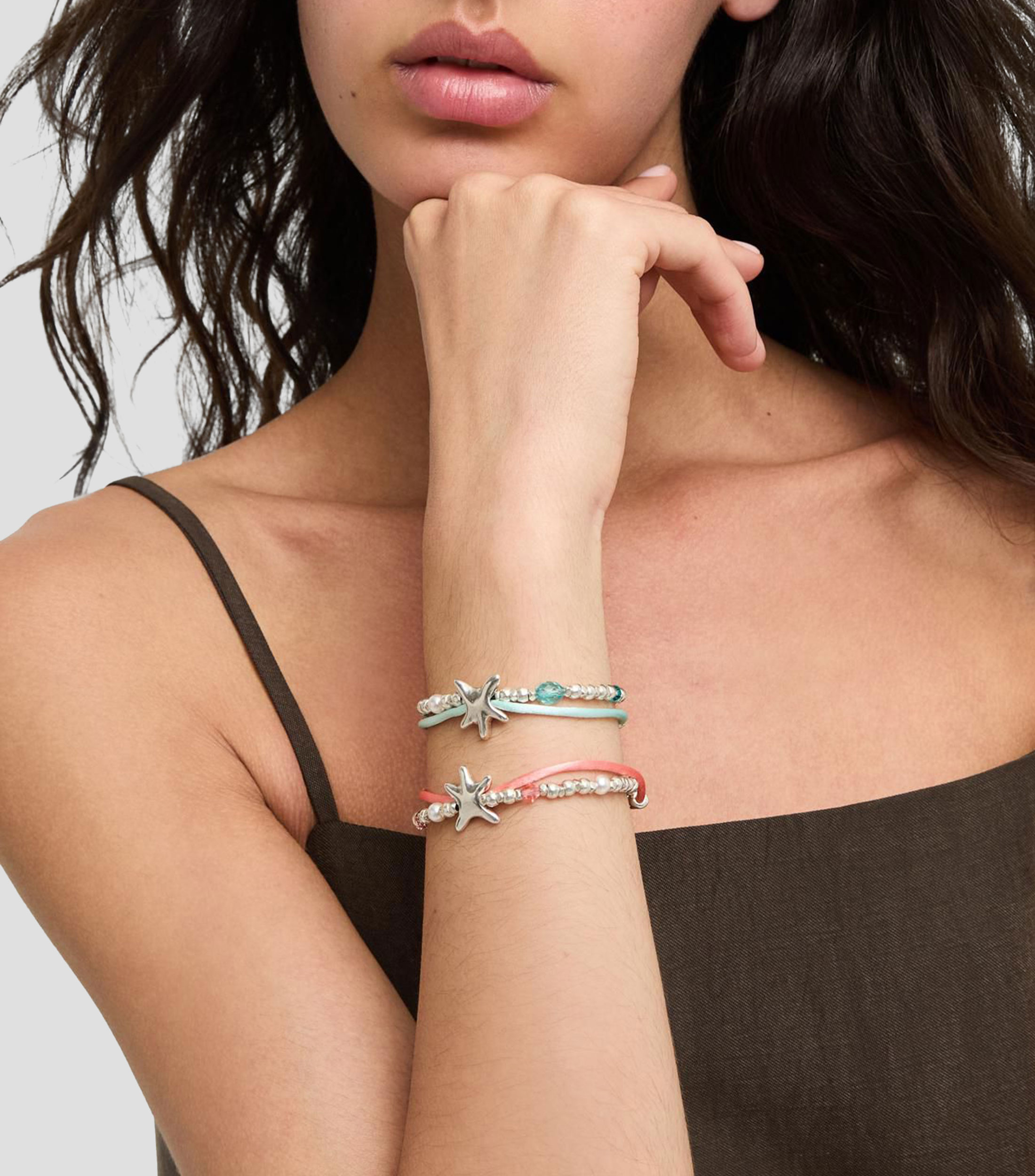 Pulsera estrella Arcadia con cristales Mujer