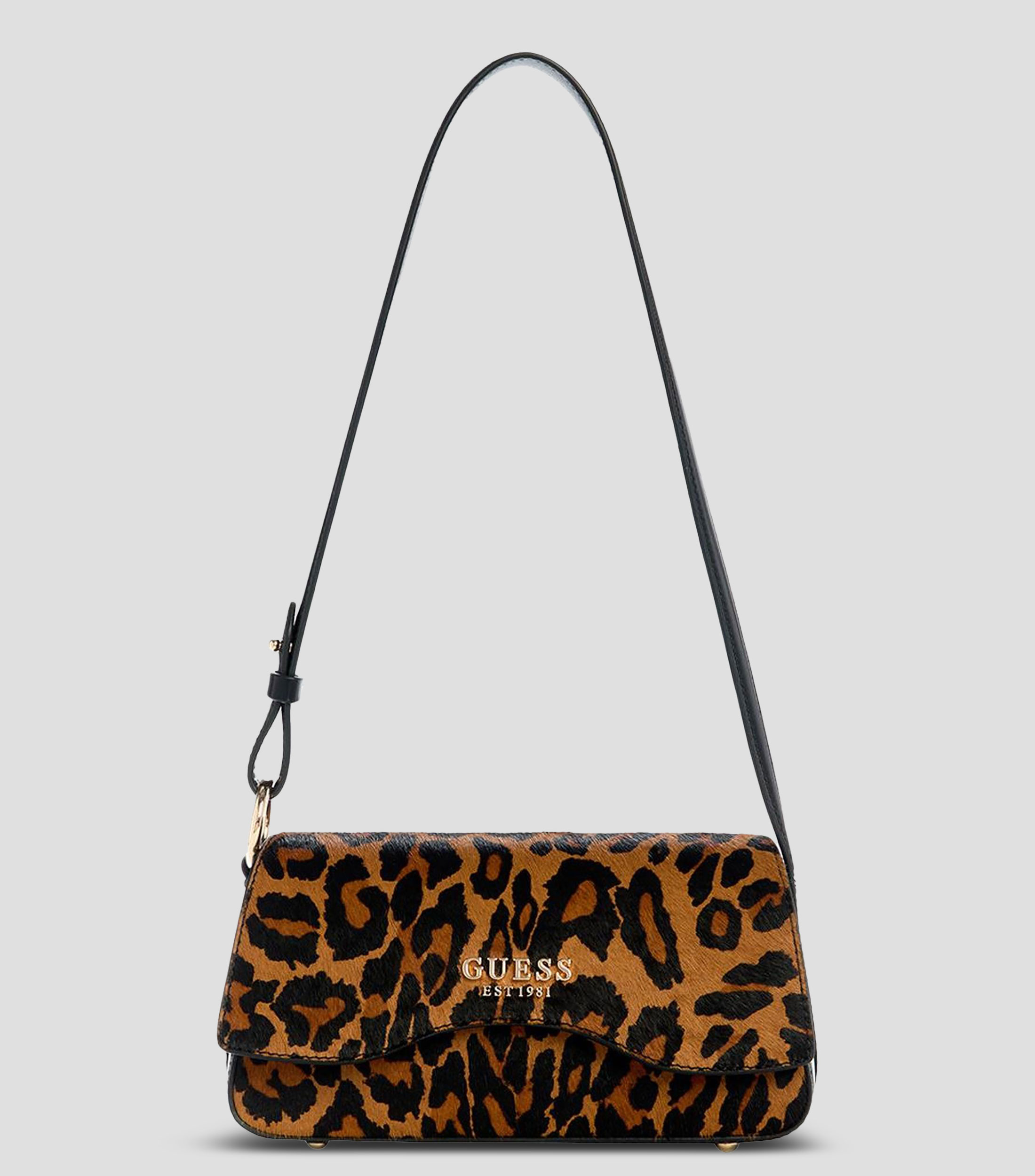 Bolsa shoulder multicolor Domitilla con animalprint Mujer