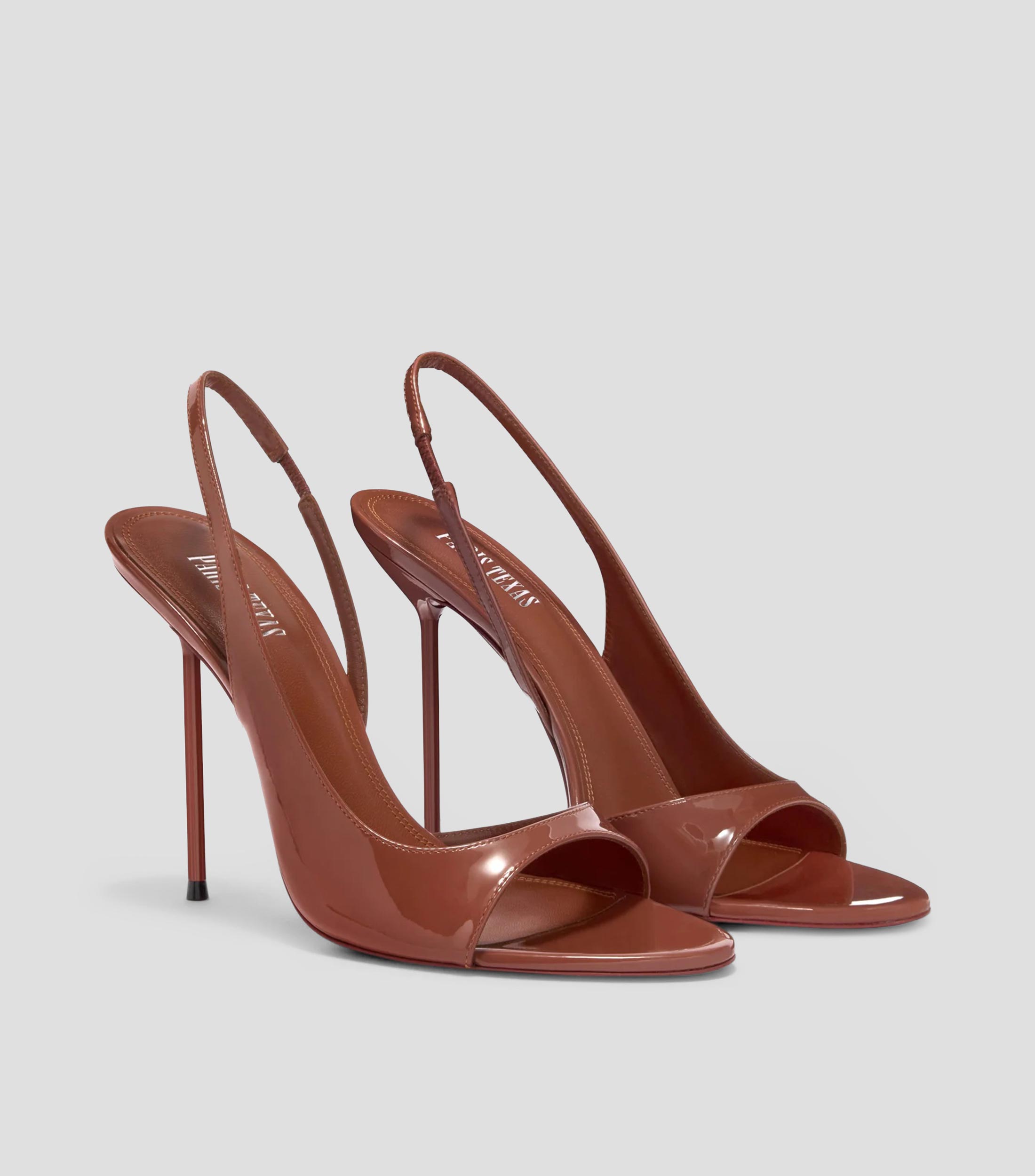 Sandalias slingback Lidia con tacón alto de aguja Mujer